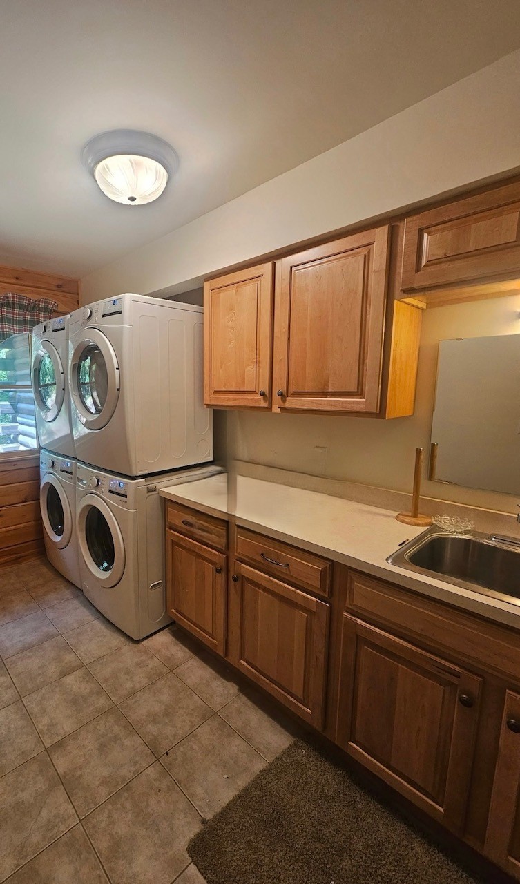 Ample laundry room