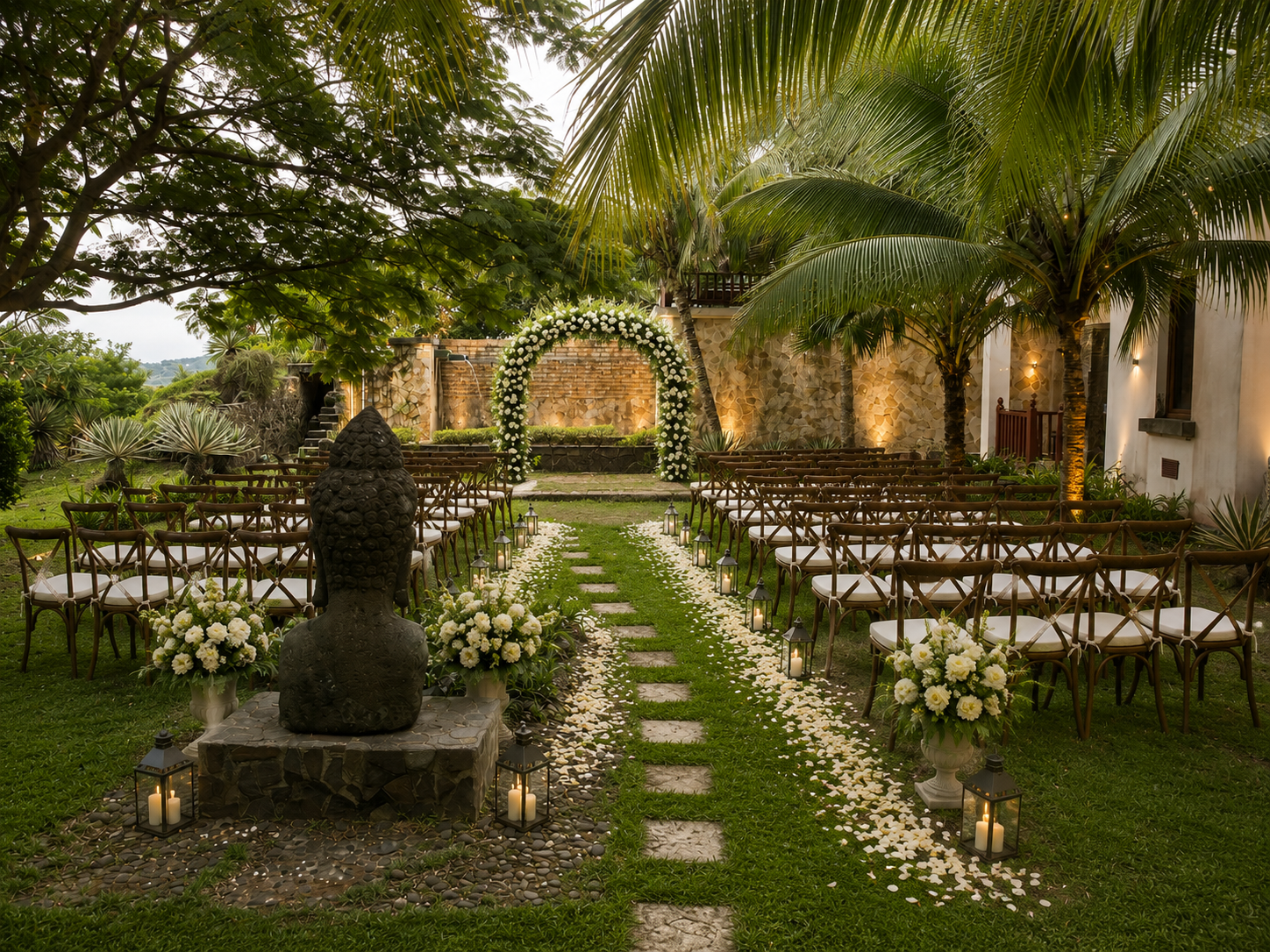 Host a wedding on the grounds 