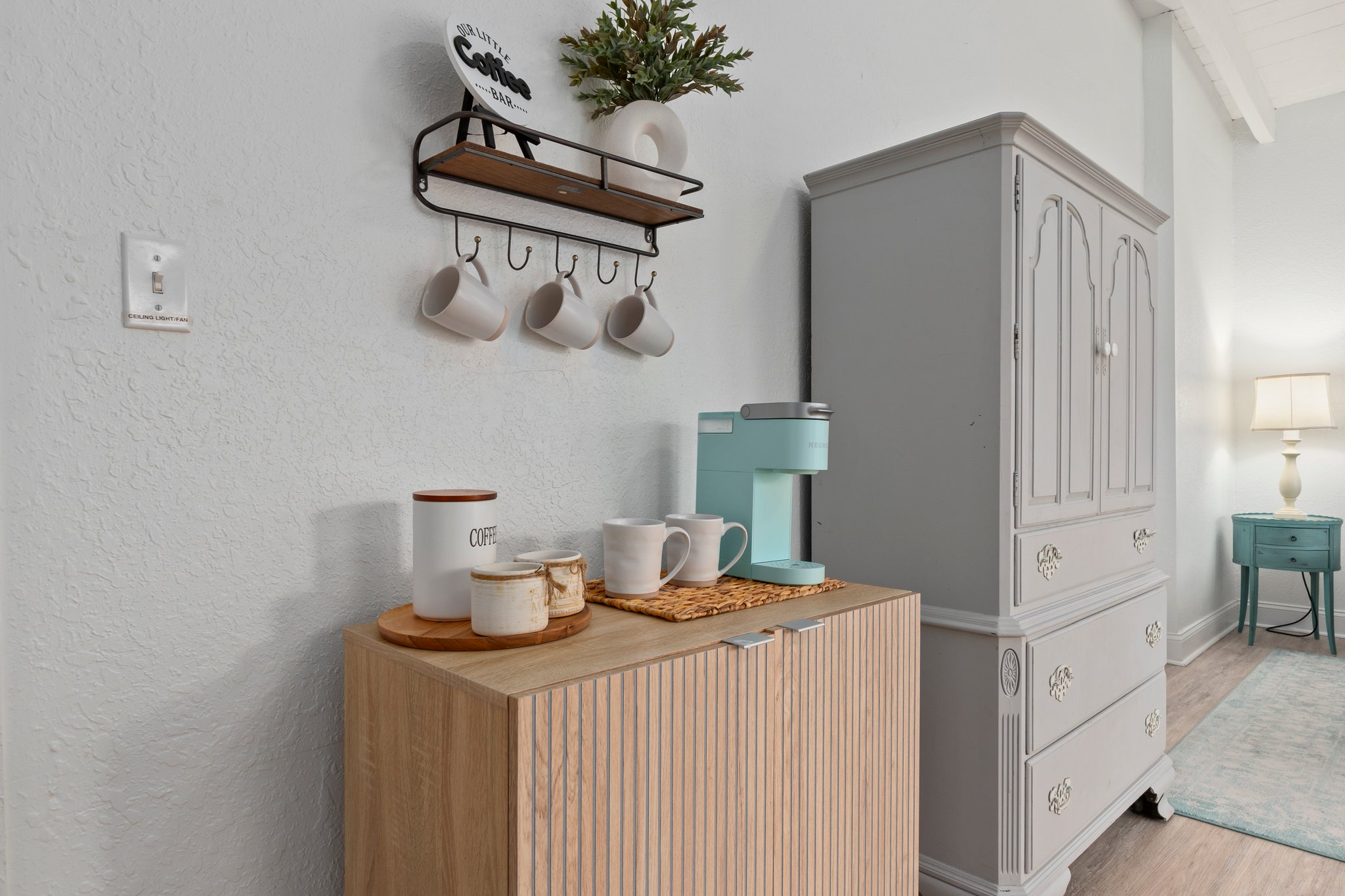 Master Bedroom #1 Coffee Bar