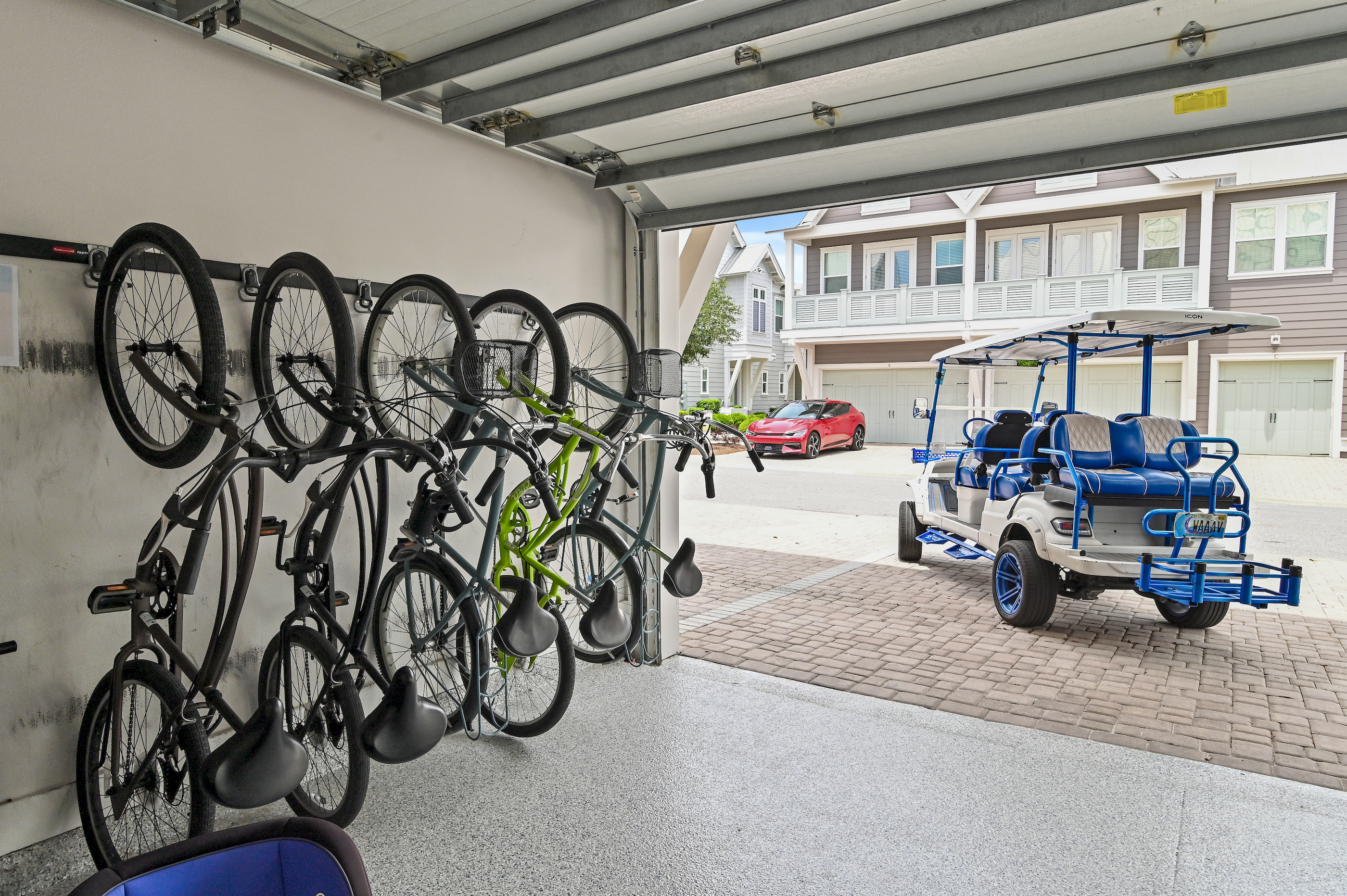 Grab our bikes and go cruise the 30A paths or check out the nearby beach towns whenever you feel like it!