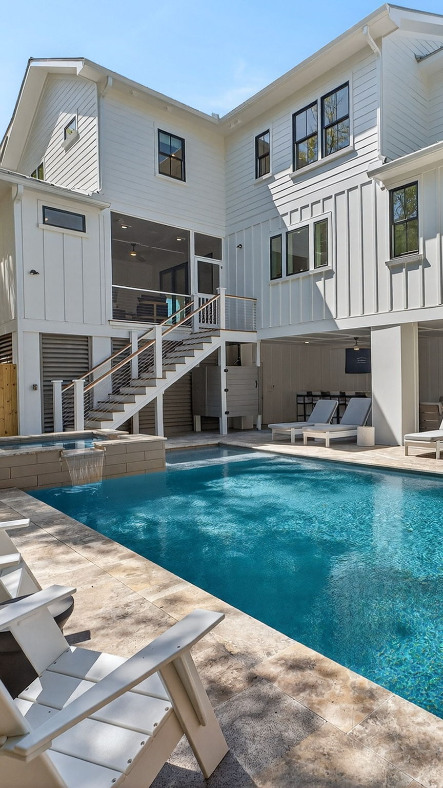 Pool | On Beach Time | 6 30th Ave, Isle of Palms, SC | IOP Escapes