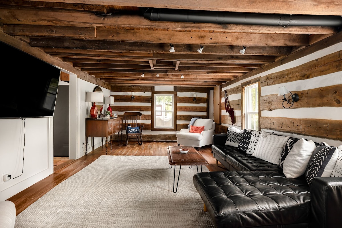 Unwind after a day of hiking in the large living room.  