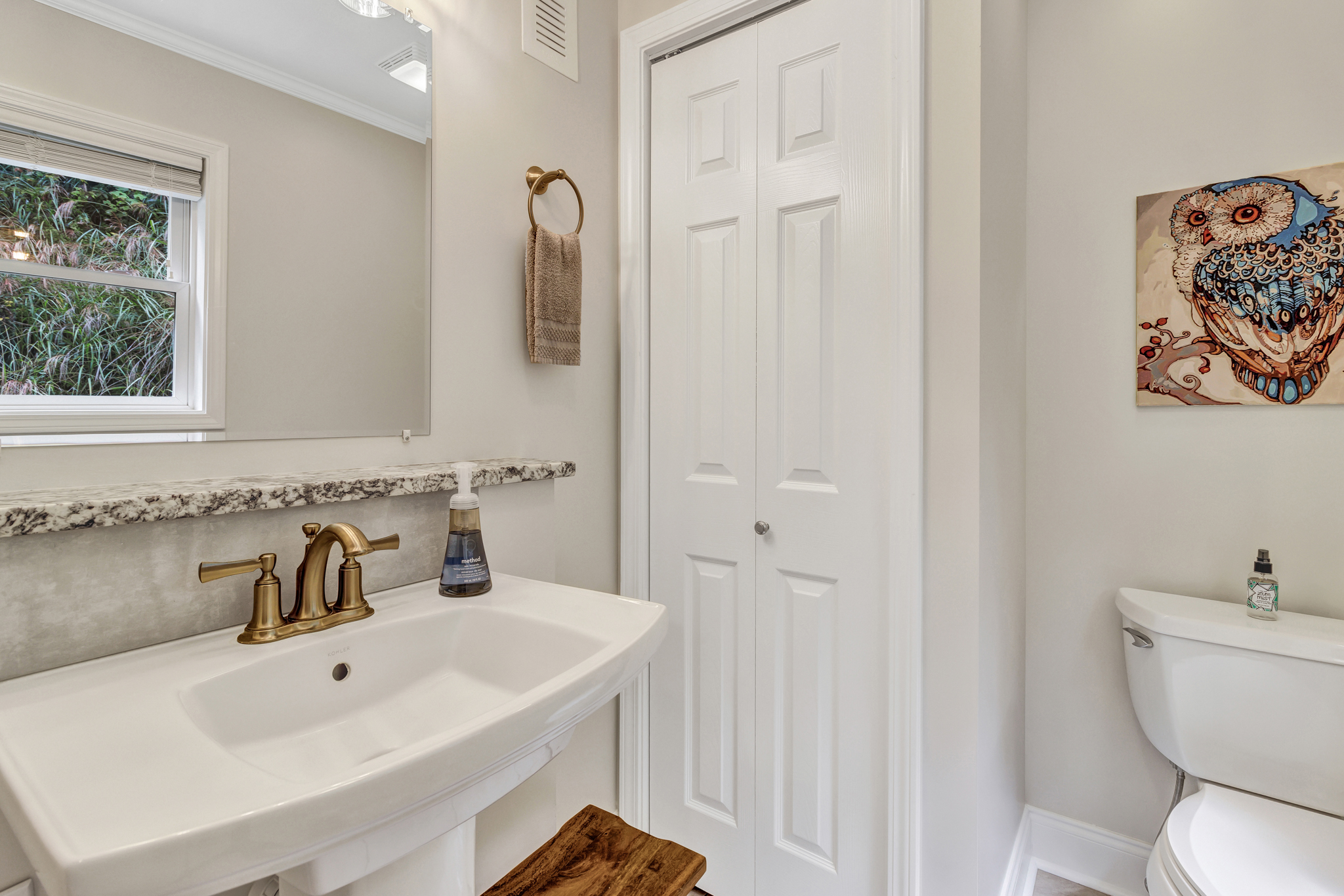 Powder Room on Main Floor
