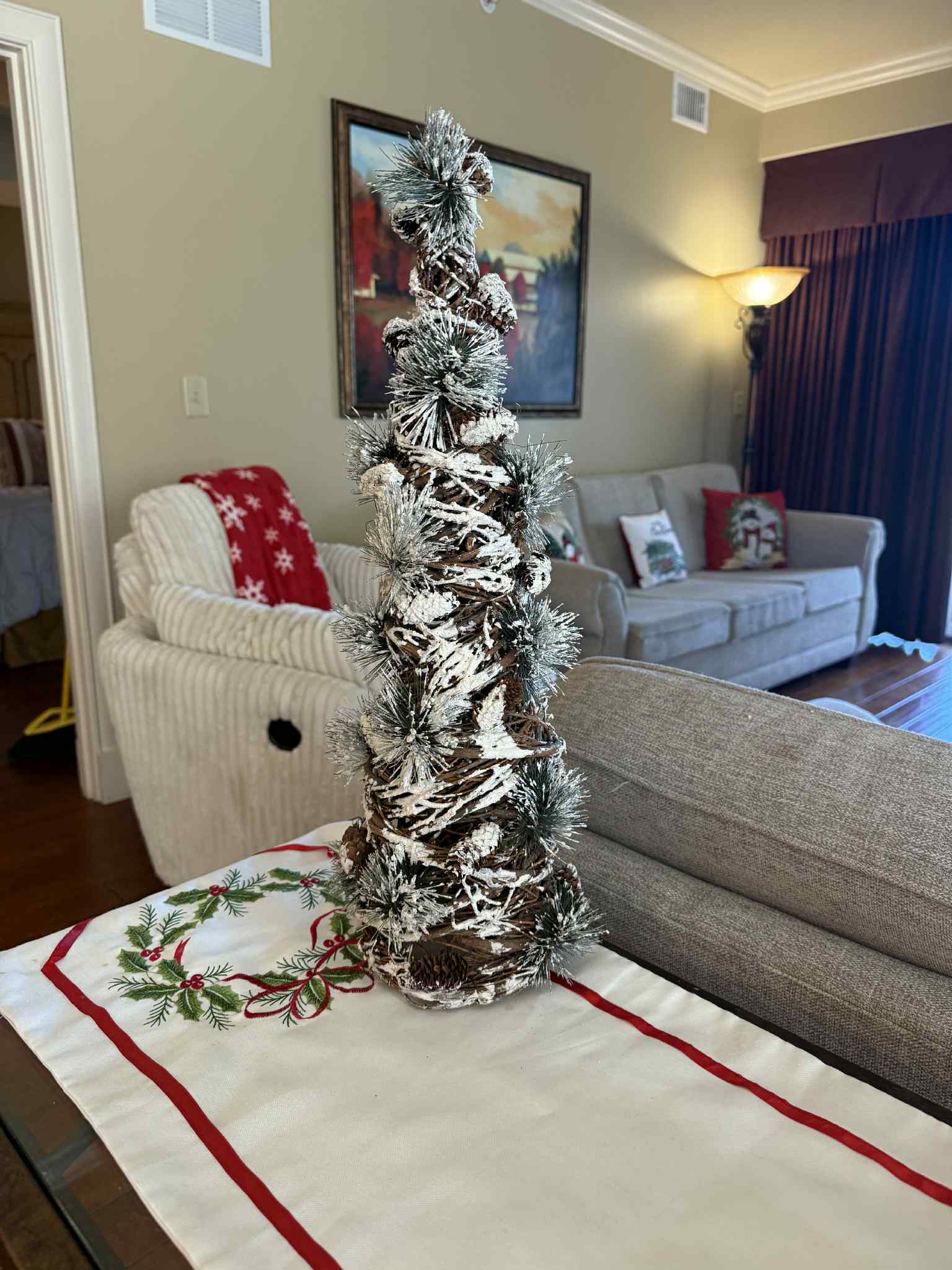 It's beginning to look a lot like Christmas.