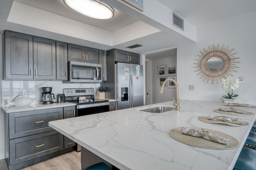 ...with updated appliances.