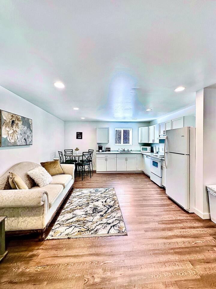 A cozy and functional living space.