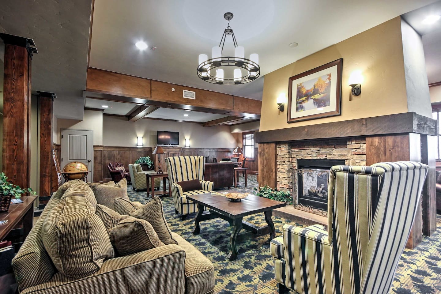Ranch Hall Living Room