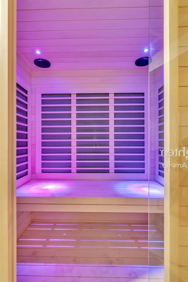Nothing is more relaxing than a session in one of our two saunas.