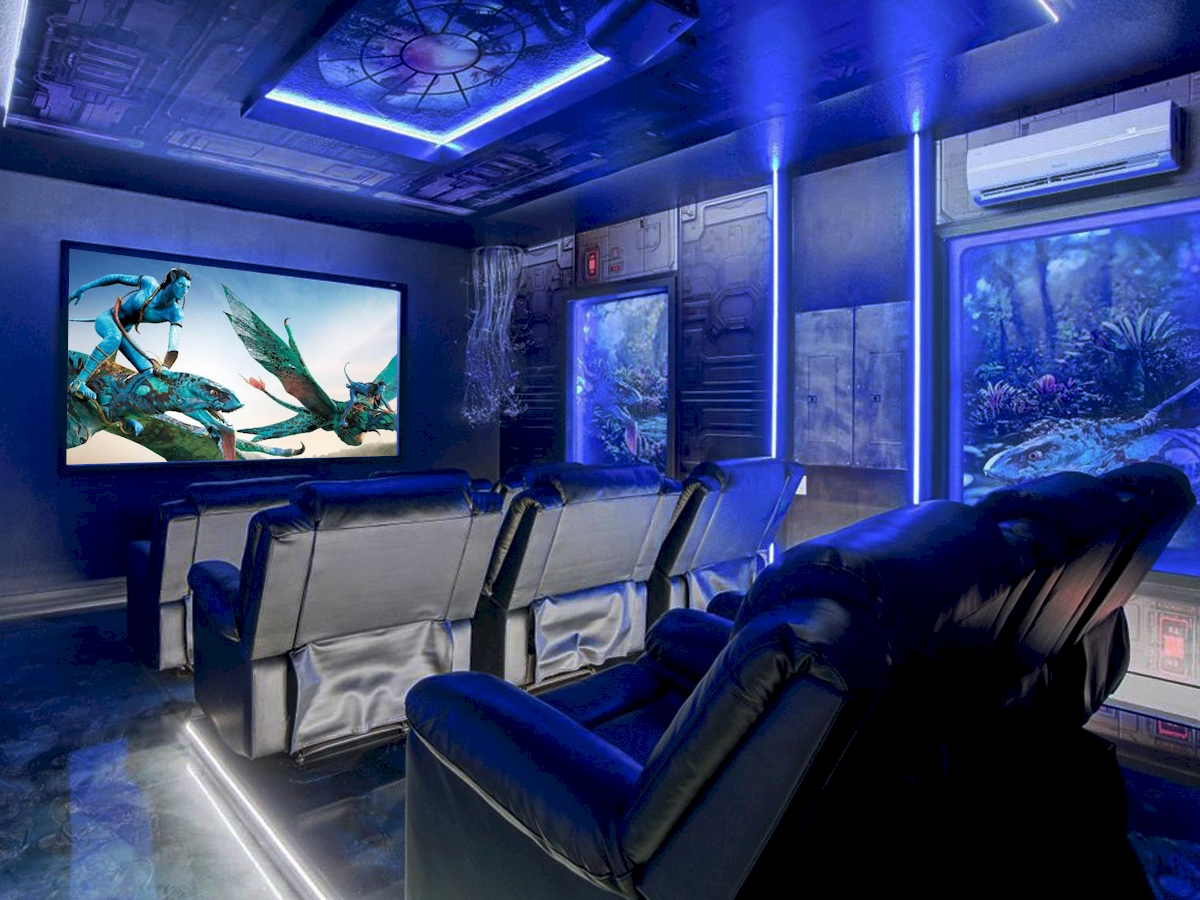 Avatar Theme Movie Theater-HD and Surround Sound