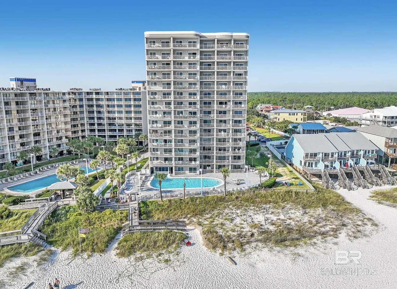 Beachside view of Build