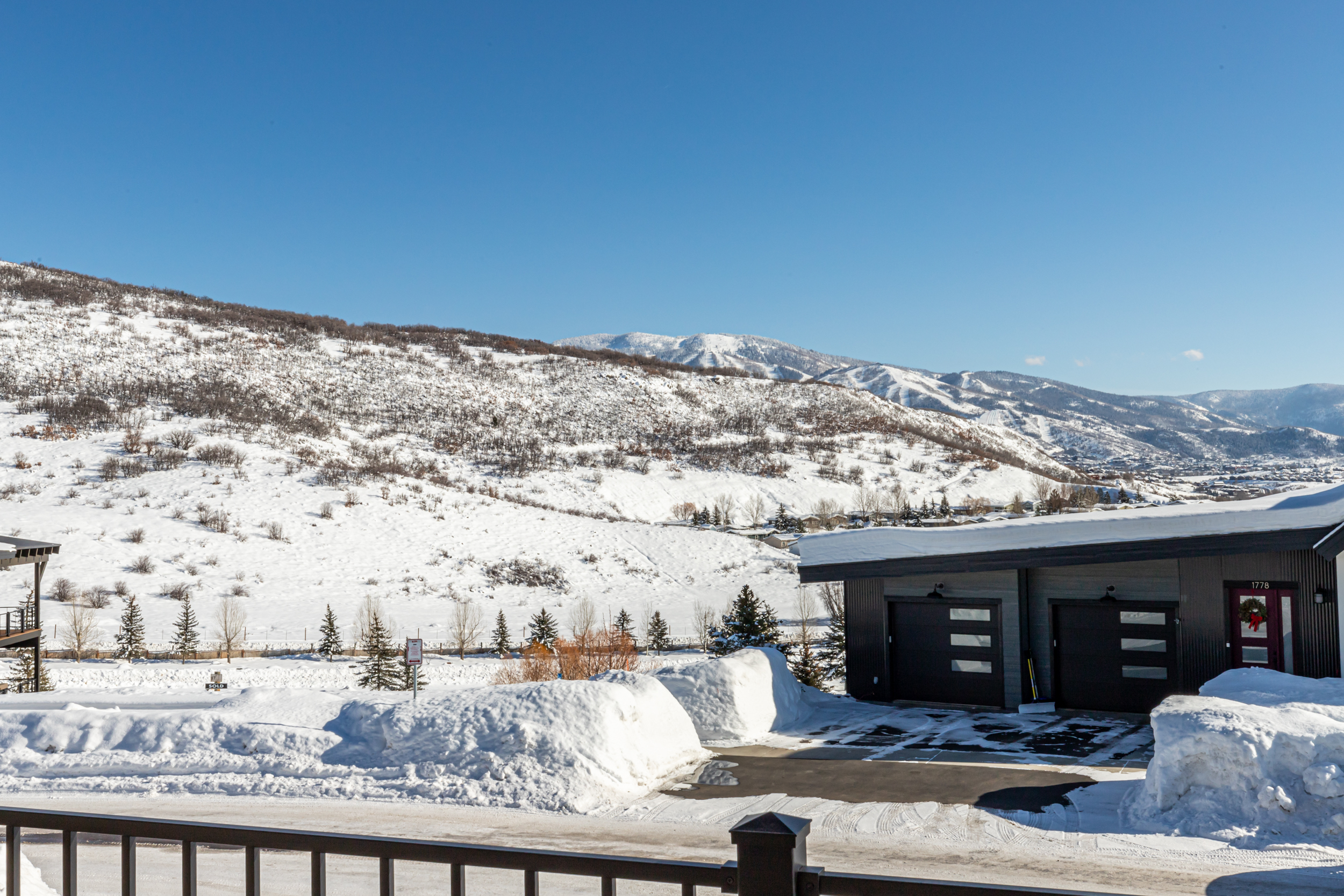 View from Deck of Steamboat Ski Resort