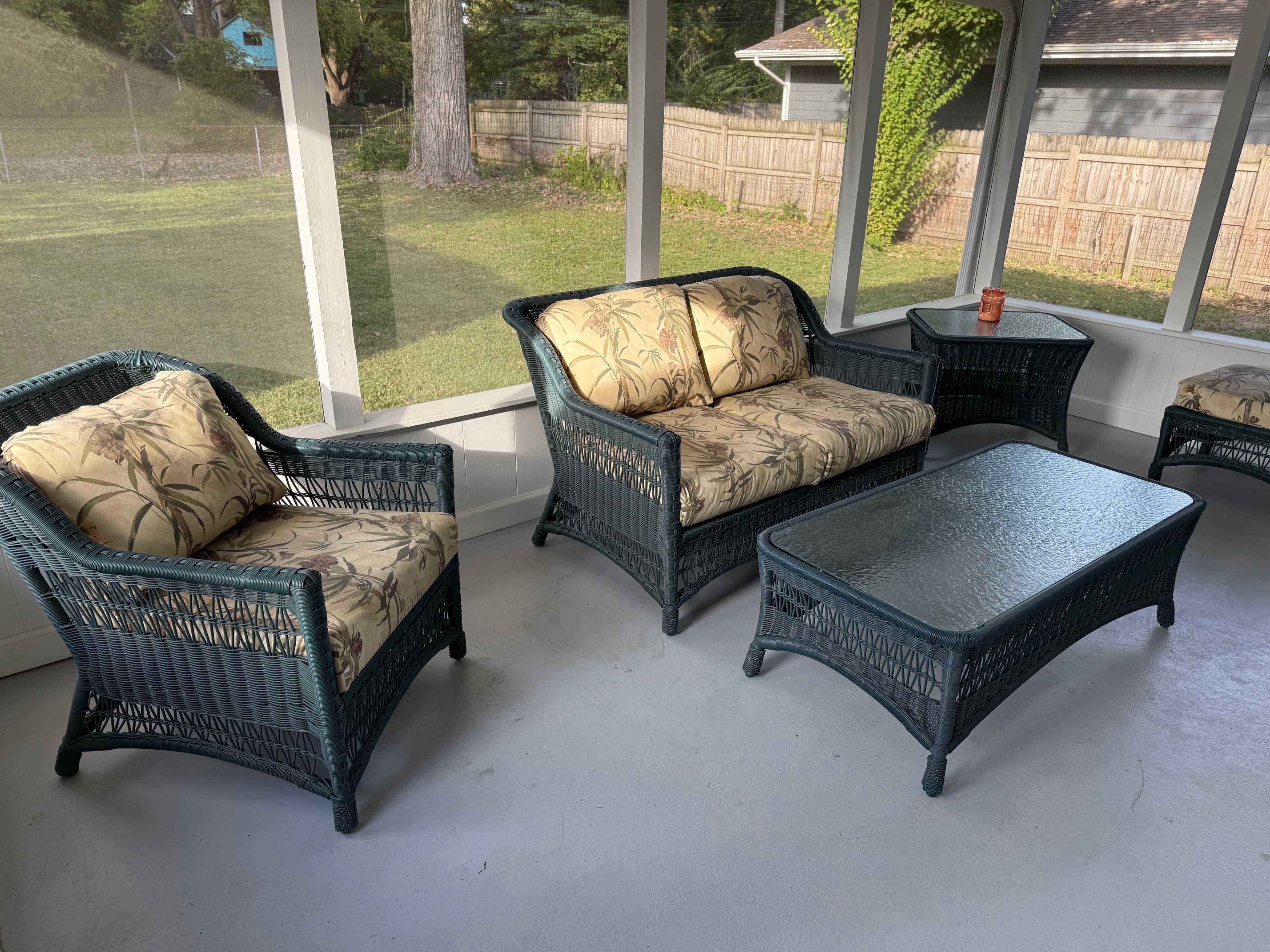 Screened In Back Porch