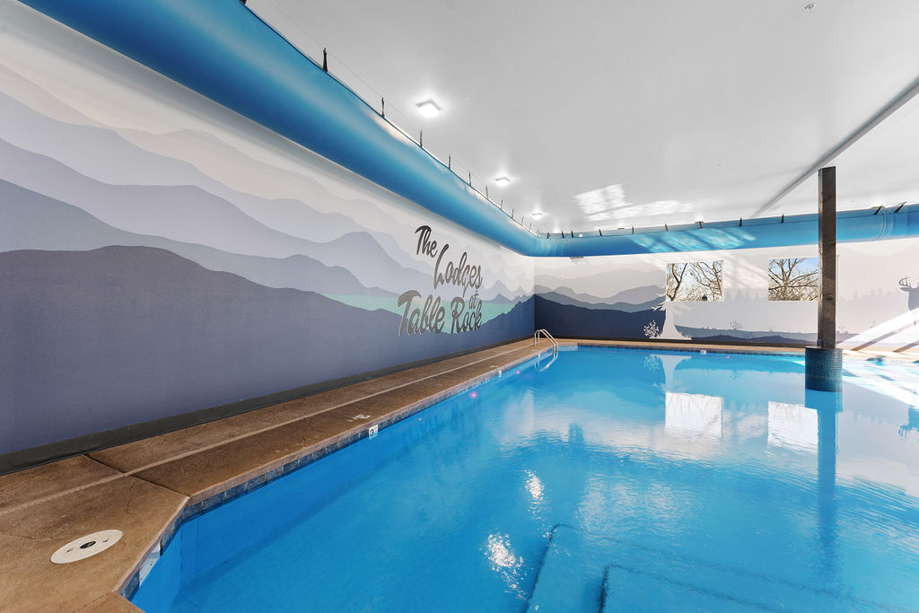 Dive into fun at our spacious indoor pool, perfect for year-round swimming and relaxation. 