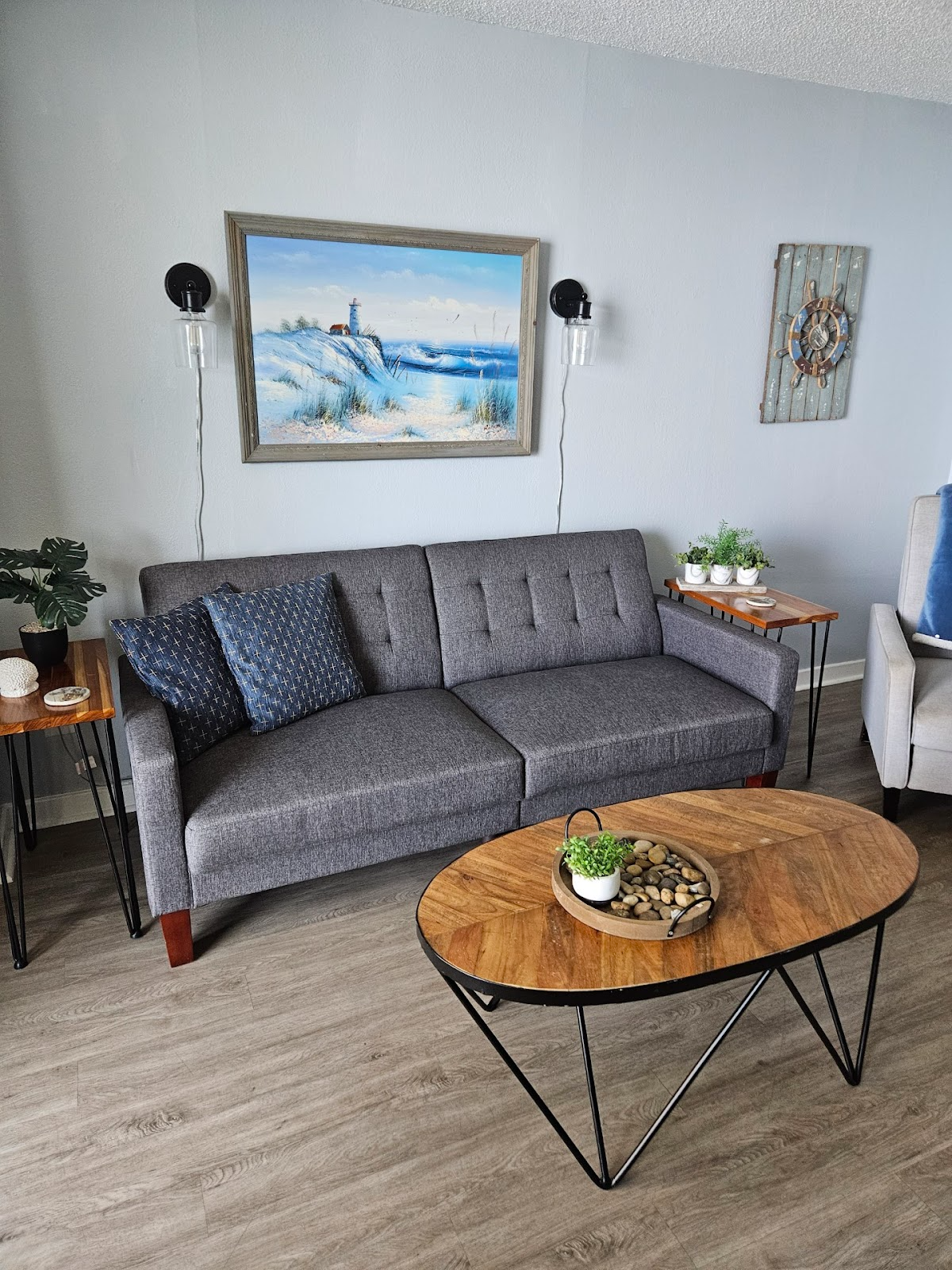 Sun kissed personal space with a touch of coastal vibe