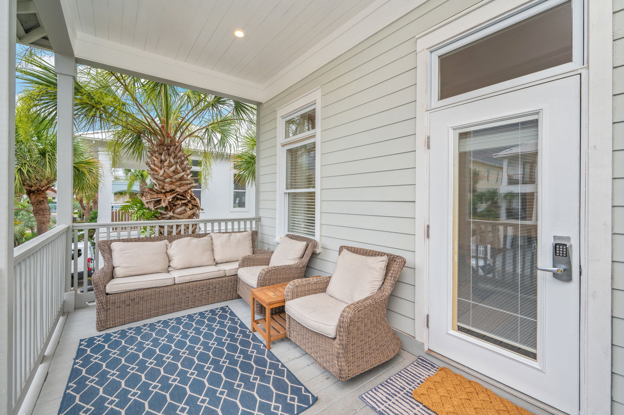 Front deck of 2nd floor main home entrance