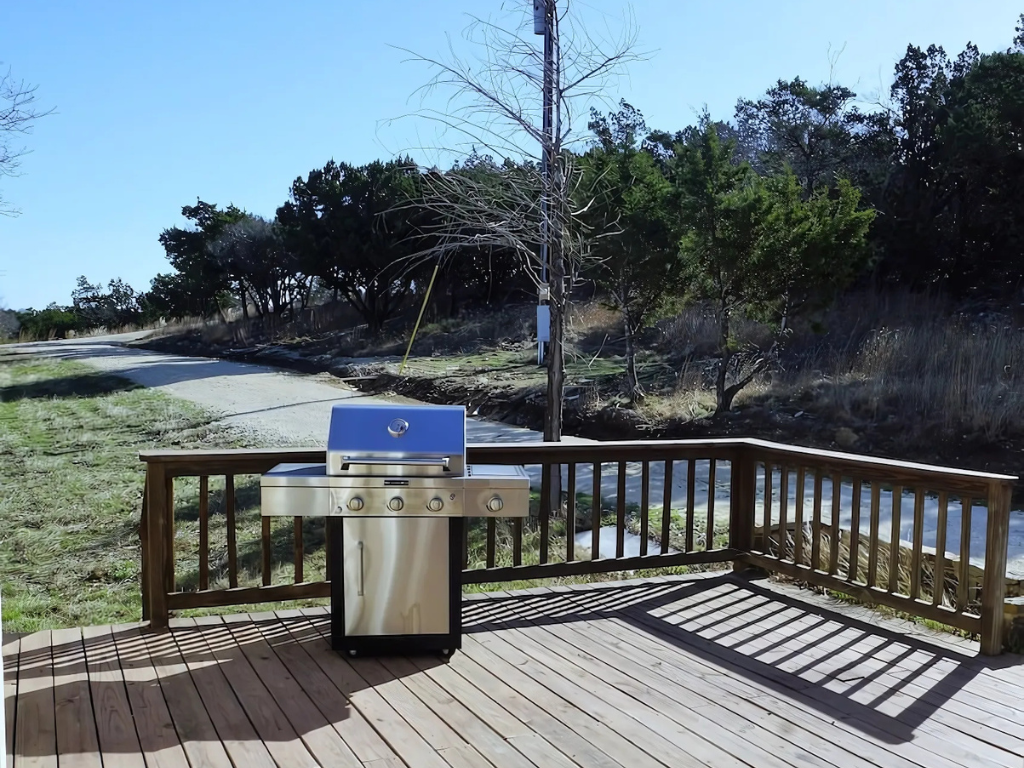 Back Deck Entrance and BBQ