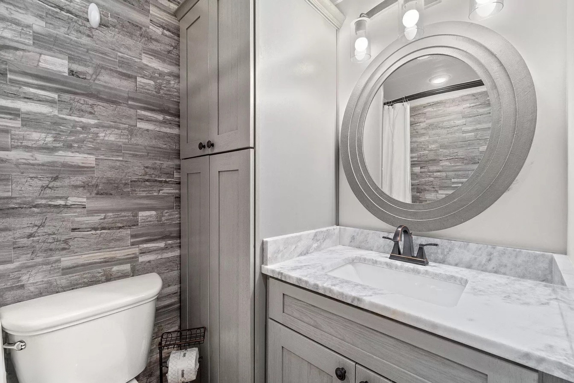 Updated bathroom