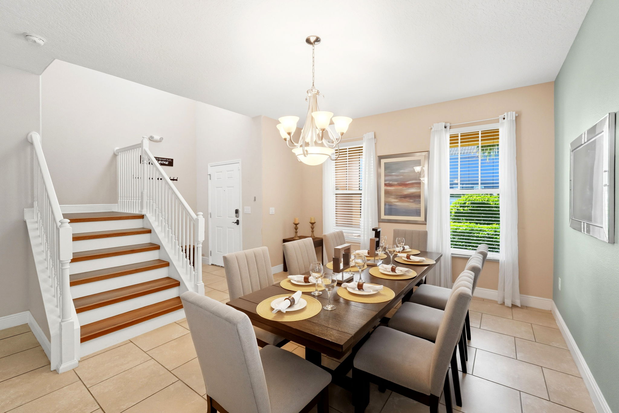 Dining area. Enjoy family meals and conversations in this inviting space.