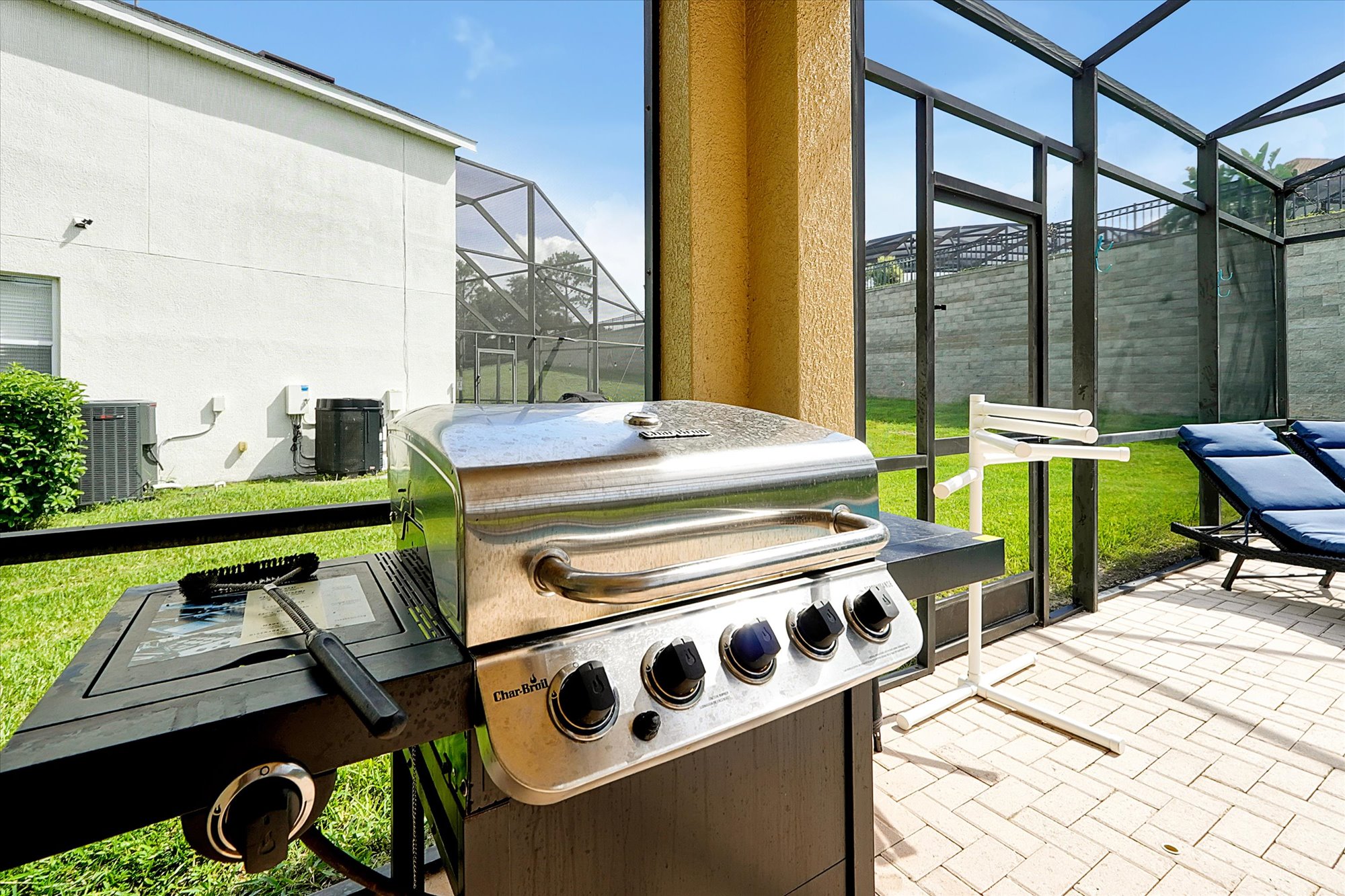 Free 5 burner grill