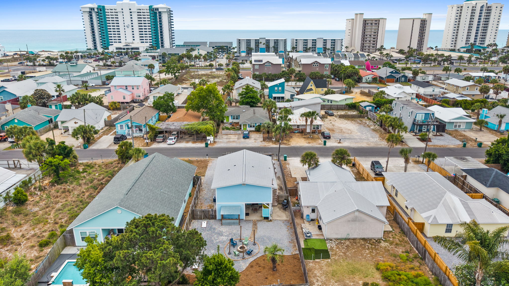 Aerial of House