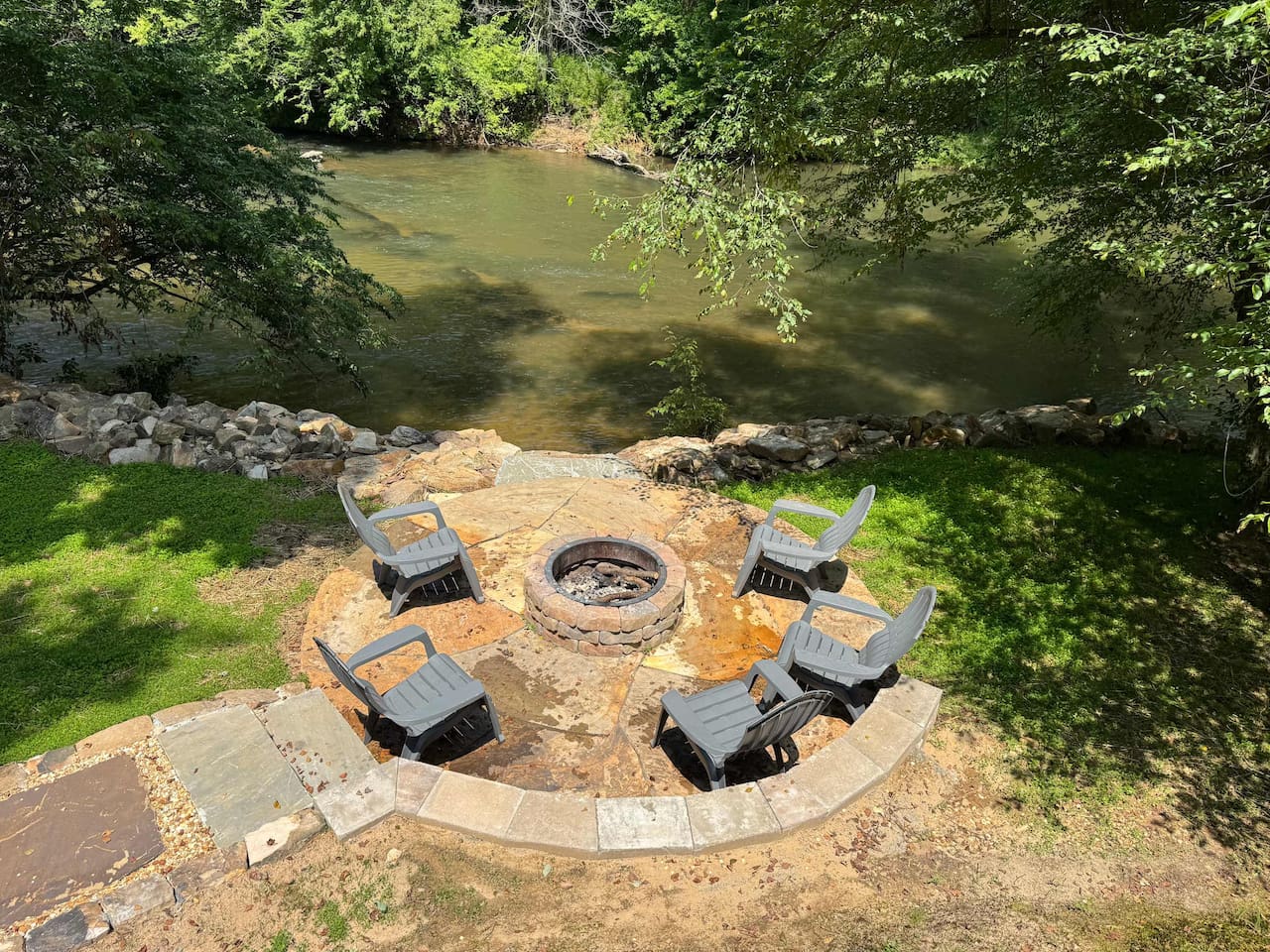 View from the back deck