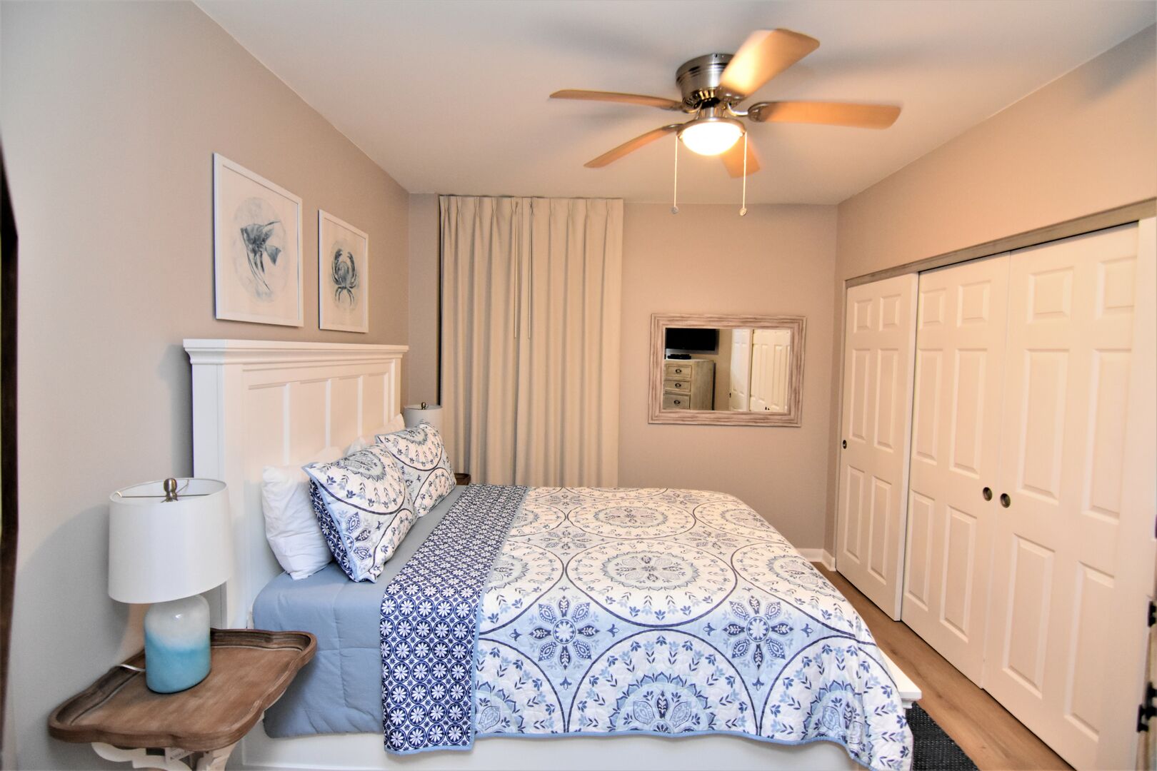 Queen Bedroom from Hall Door