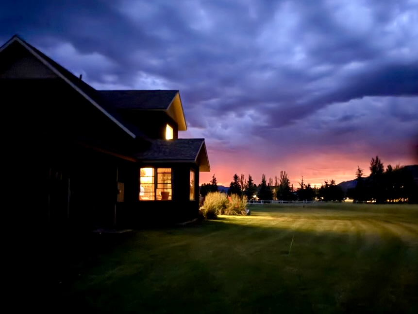 Big sky, and an even bigger exhale.  Allow the peace to settle in as you reflect on your day spent in the mountains.