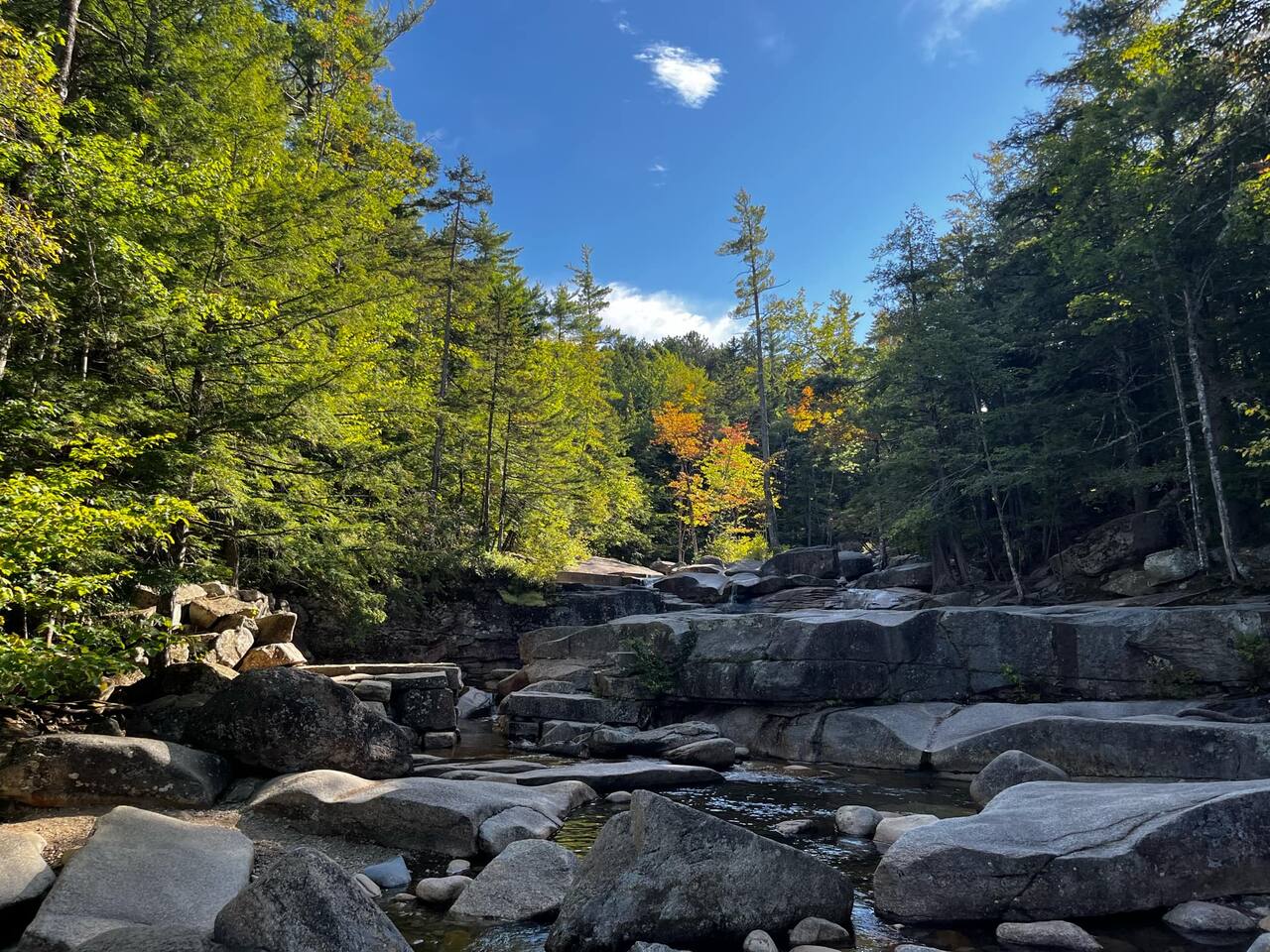 Amazing photo from Diana’s bath which is only a 10 minute drive down the road!