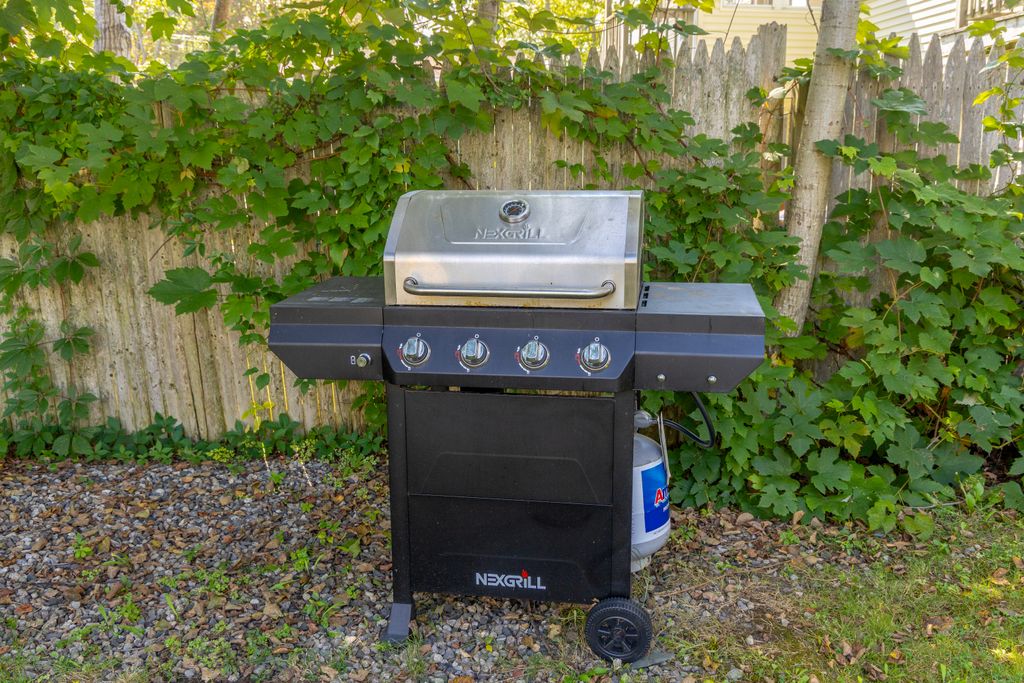 Grill available for delicious meals under the open sky.