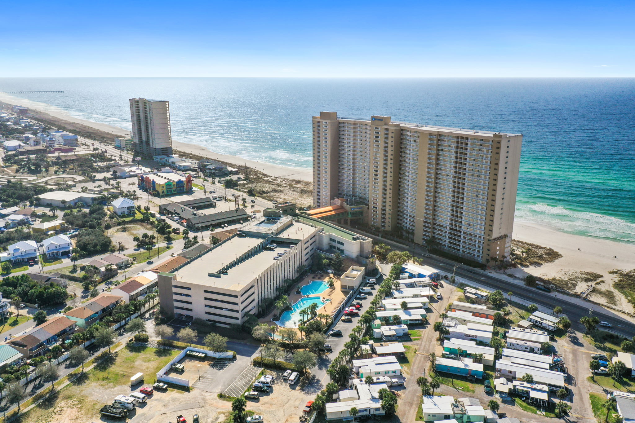 Aerial View of Complex