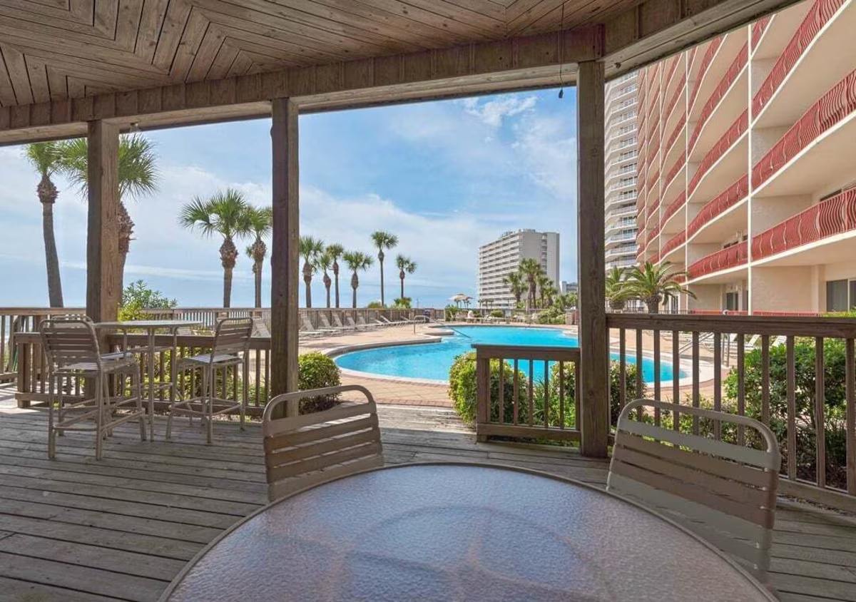 Pool Cabana Area