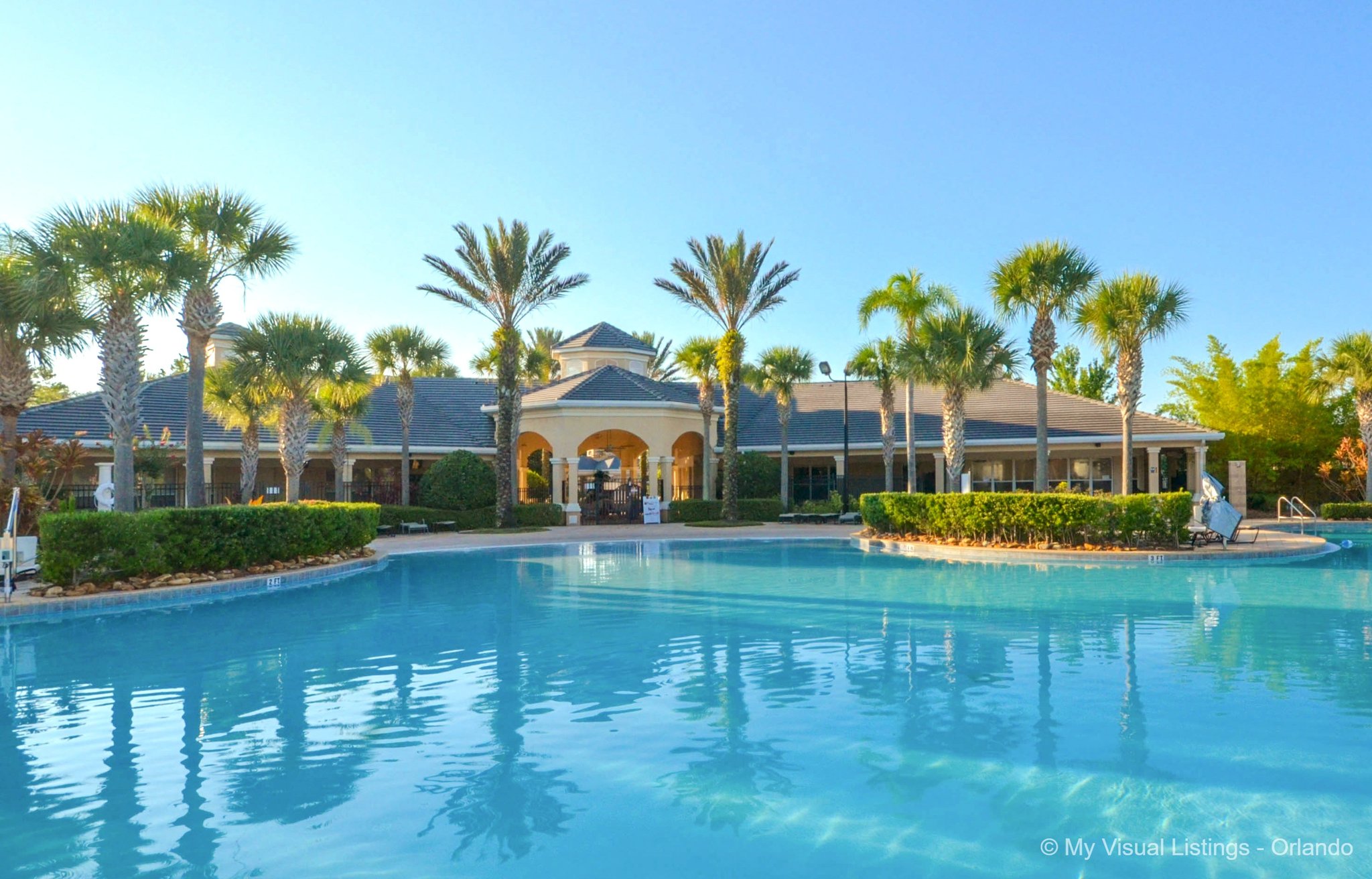 Resort pool & clubhouse