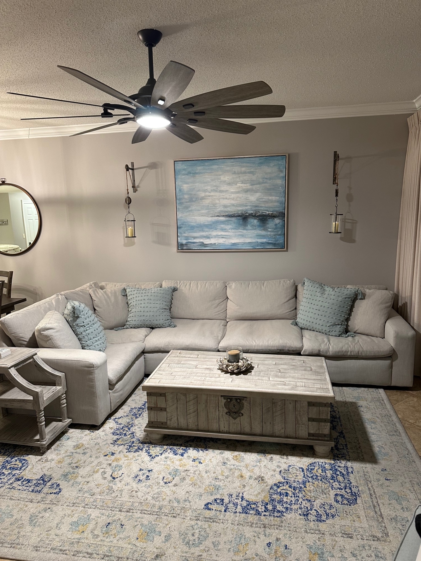 Spacious living area