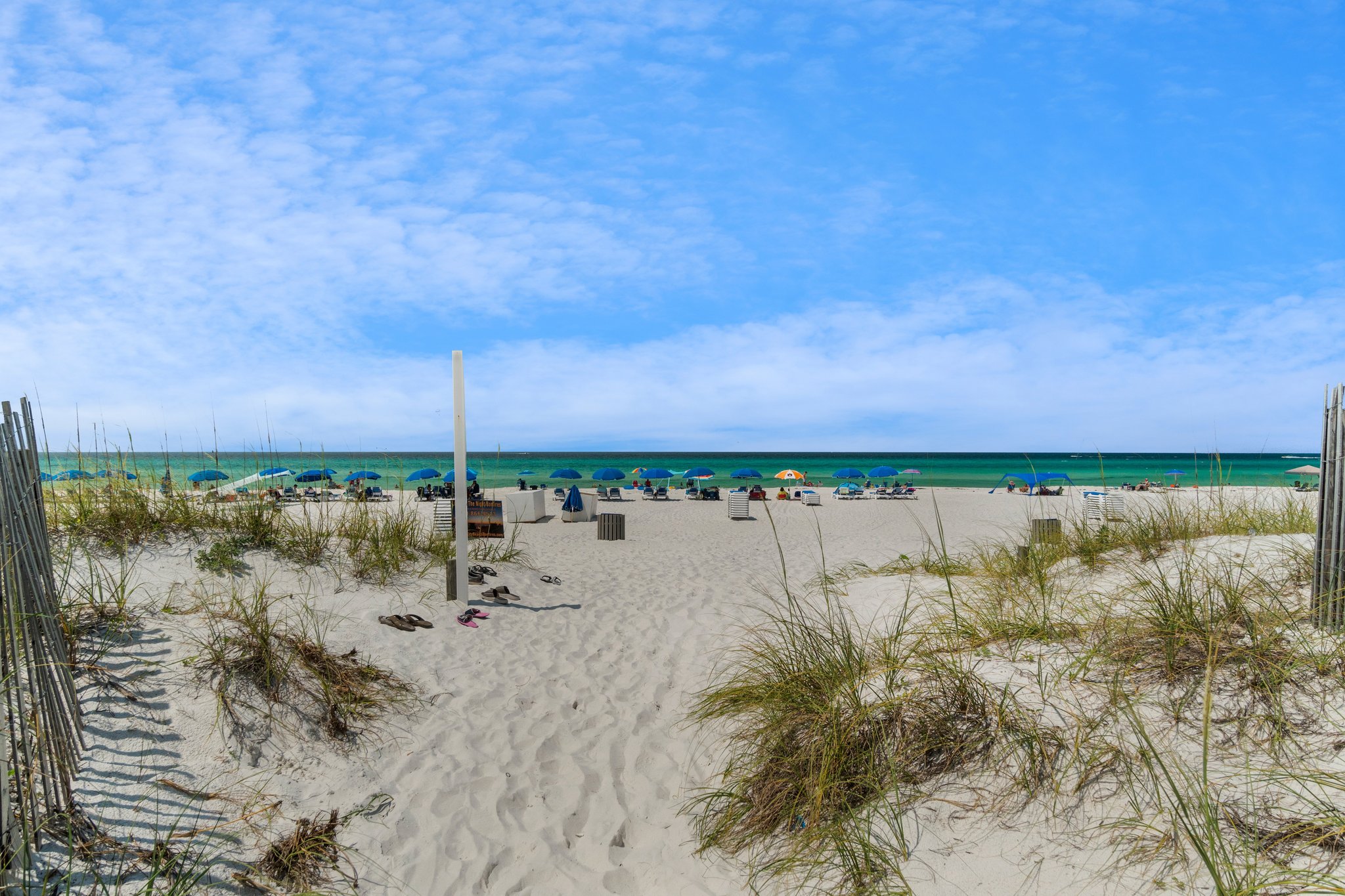 private beachfront