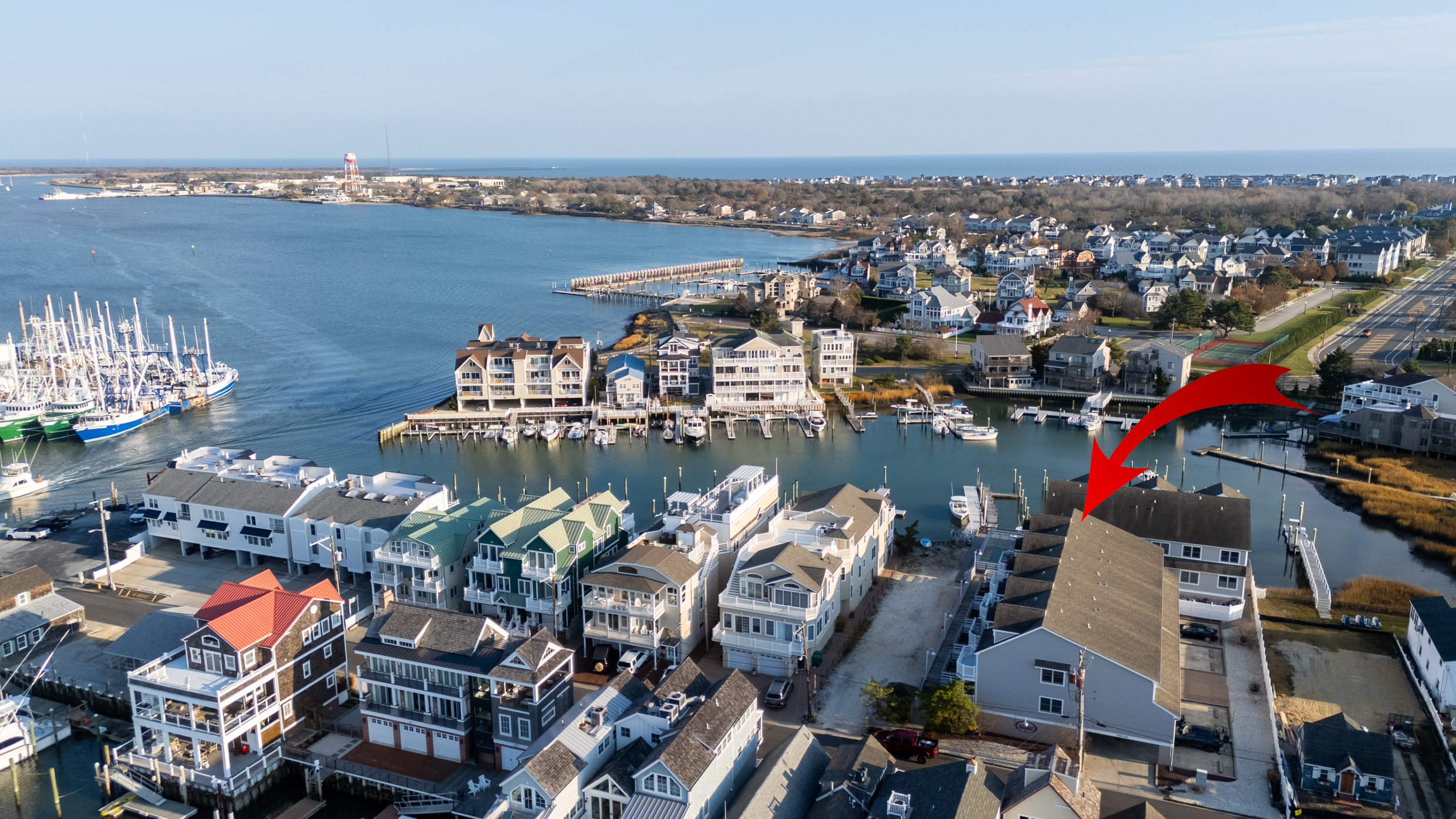 Aerial View of Complex