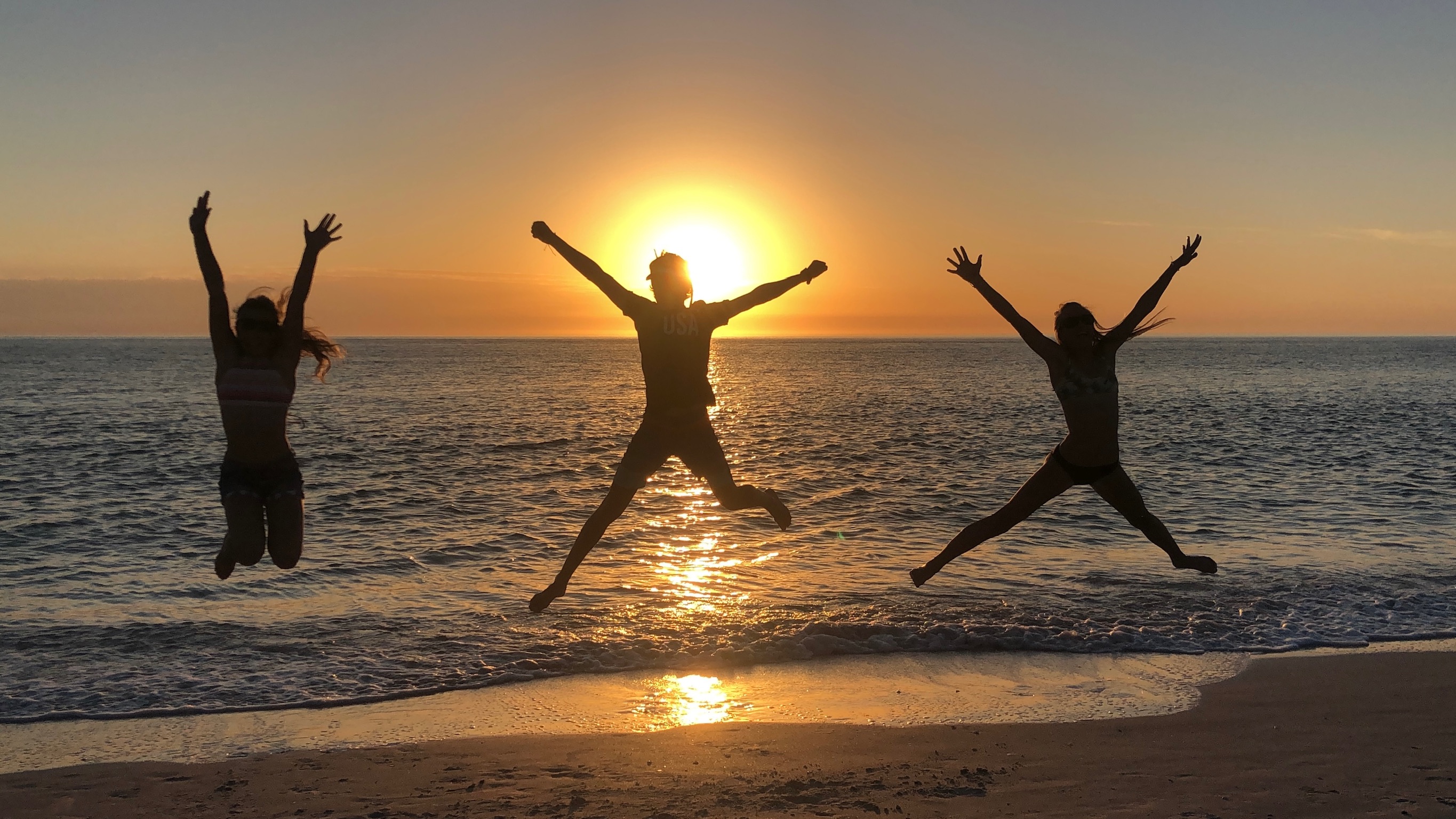 Sunset jumps > Screen time