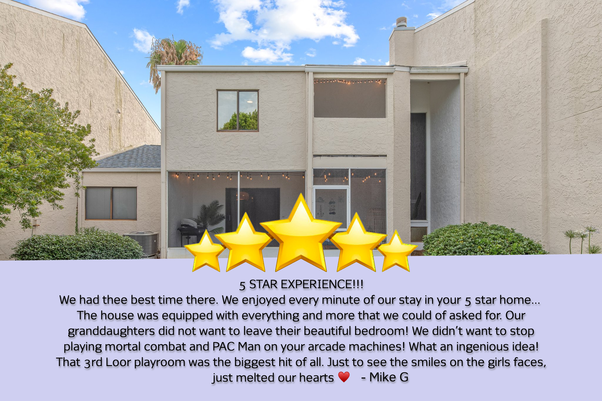 We love our guests!