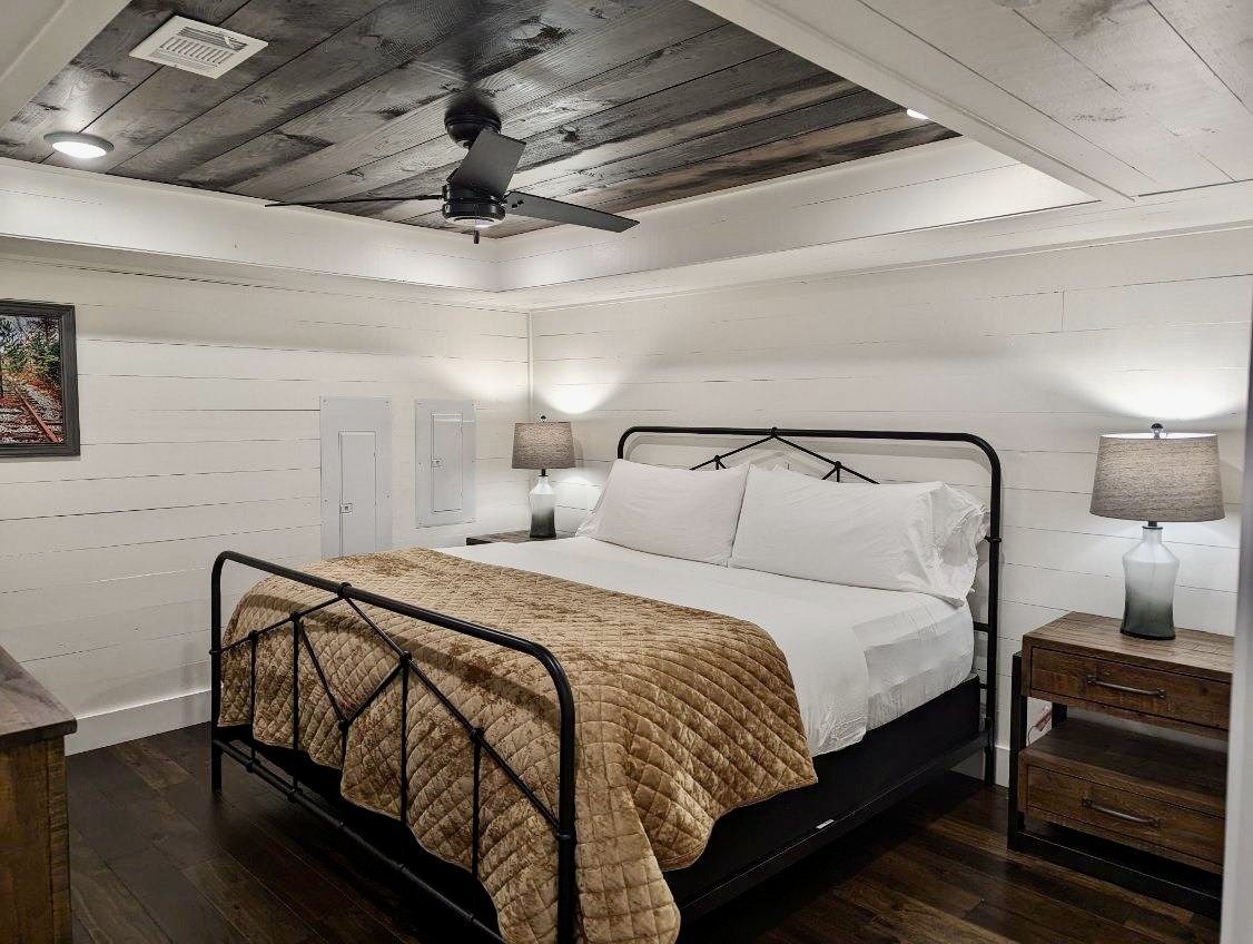 First story king bed