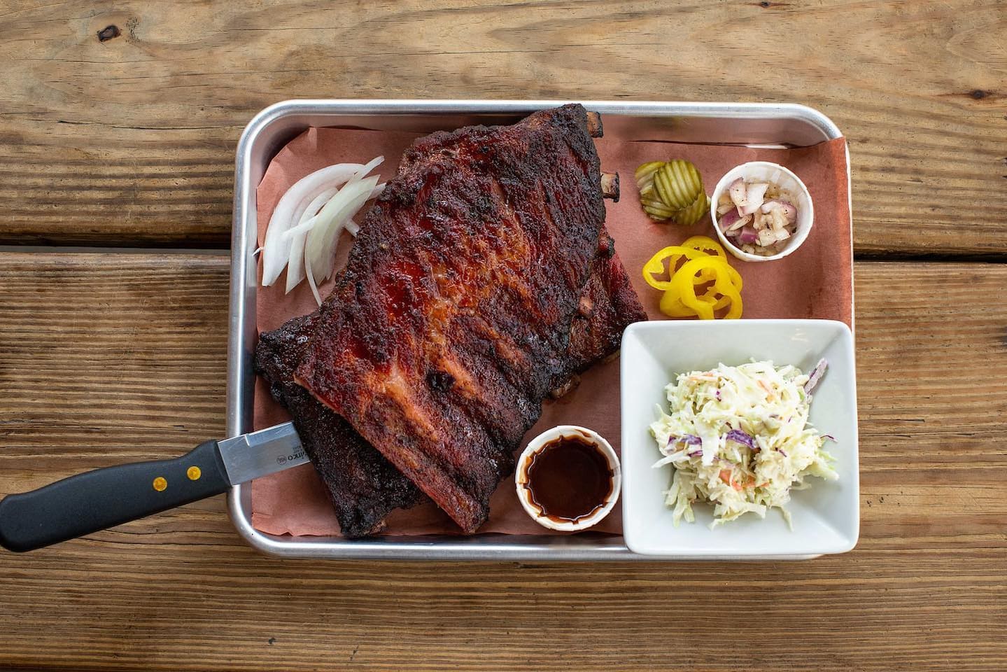 Joe's Real BBQ 0.3 miles (3 minute drive / 7 minute walk)