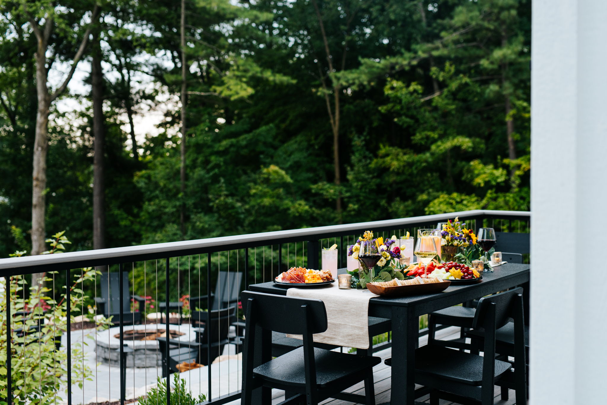 Private Outdoor Dining Area
