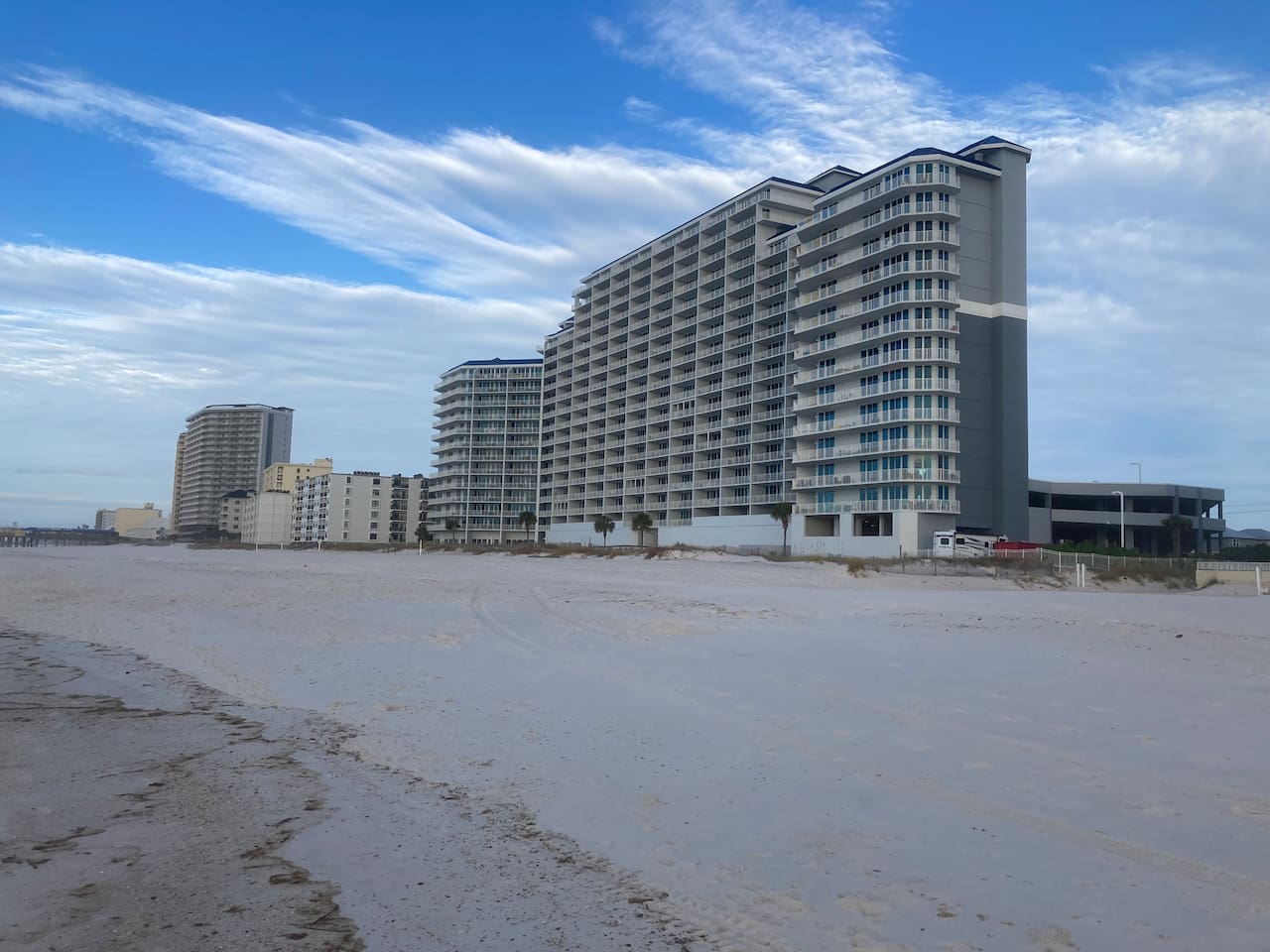 Quite early morning on the beach.