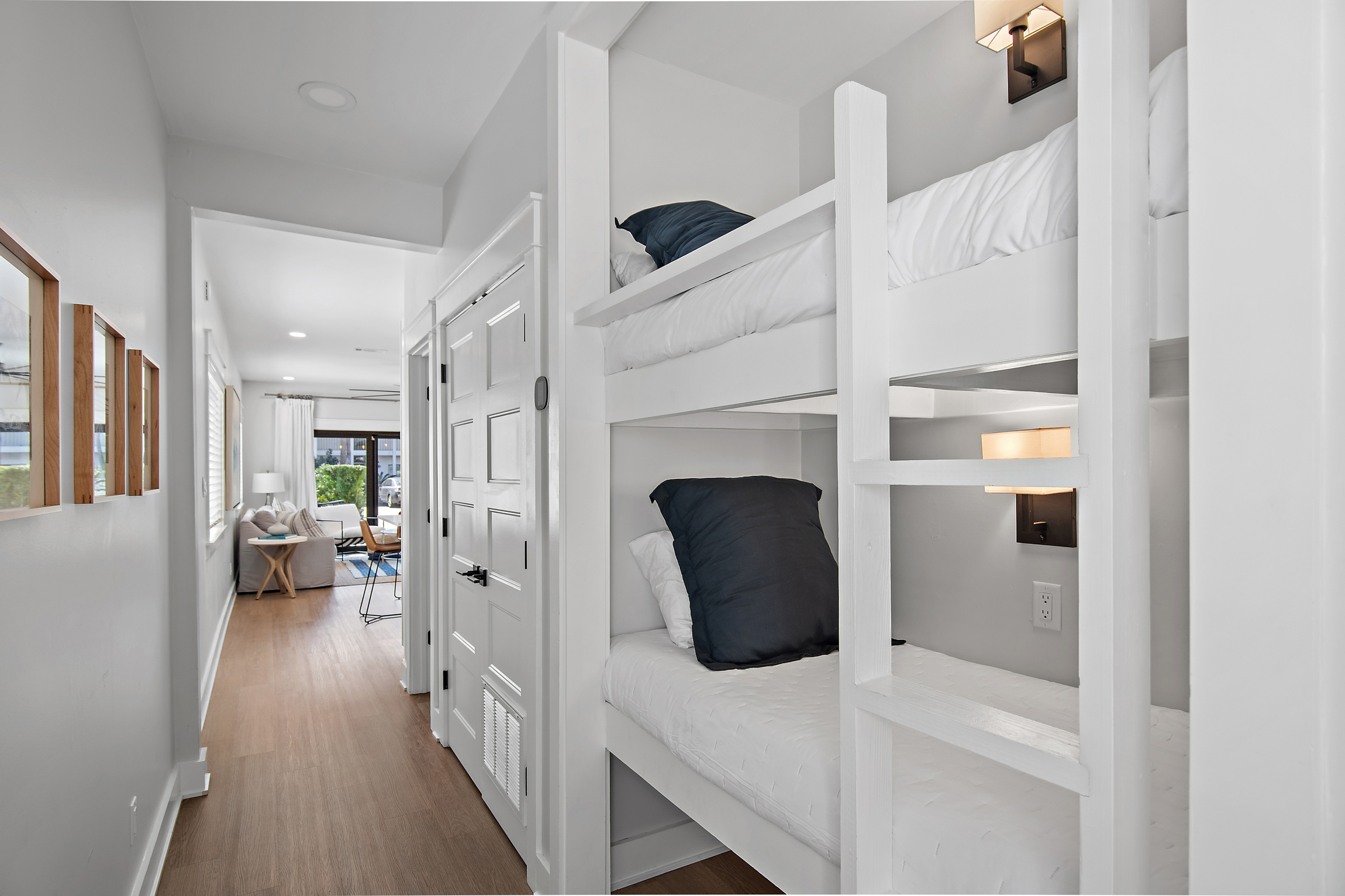 Fun and functional bunk room, great for families or groups