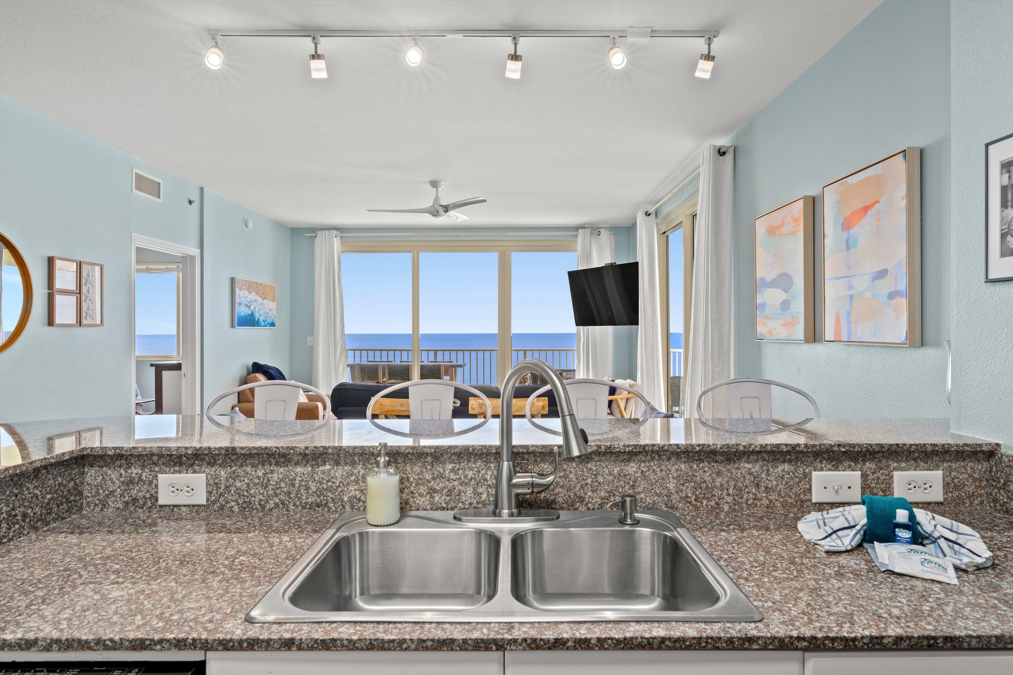 View from the kitchen