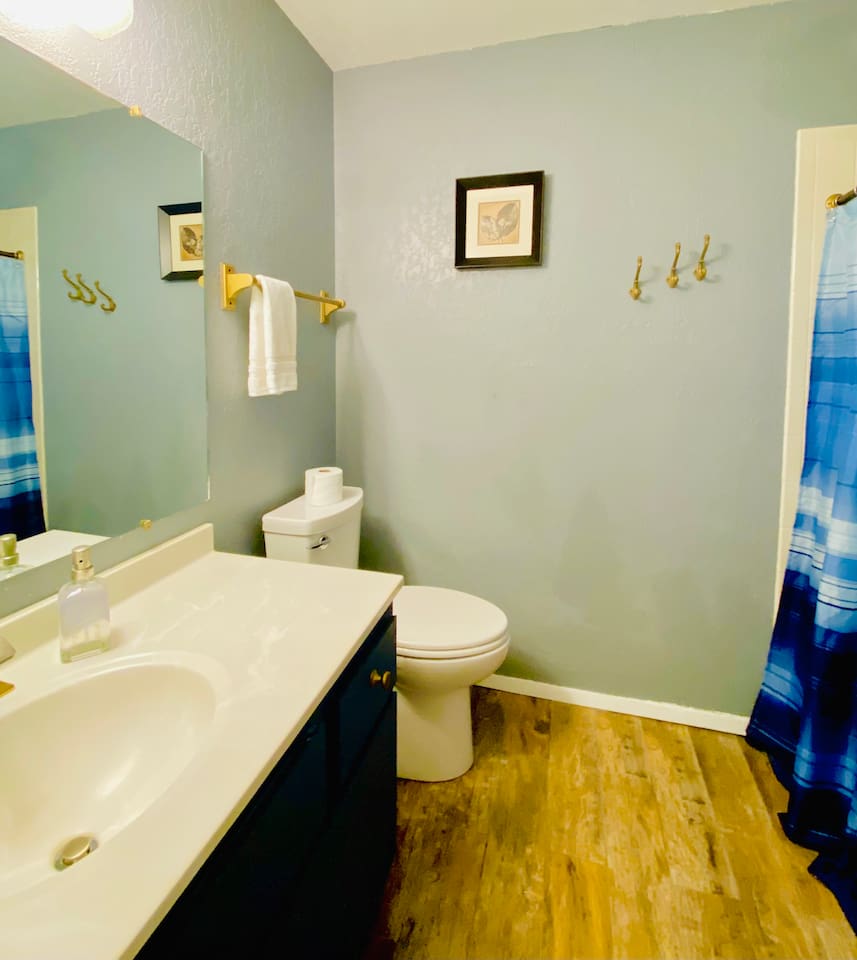 Main Level Shared Bathroom