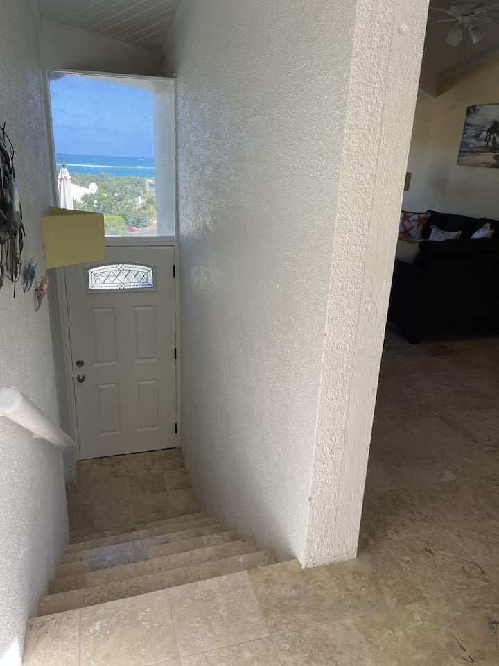Door leads to private patio