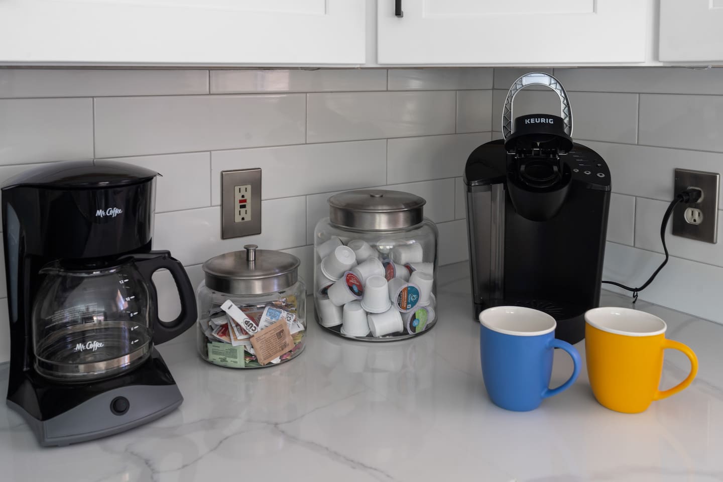 Coffee K-Cups Stocked for every guest.