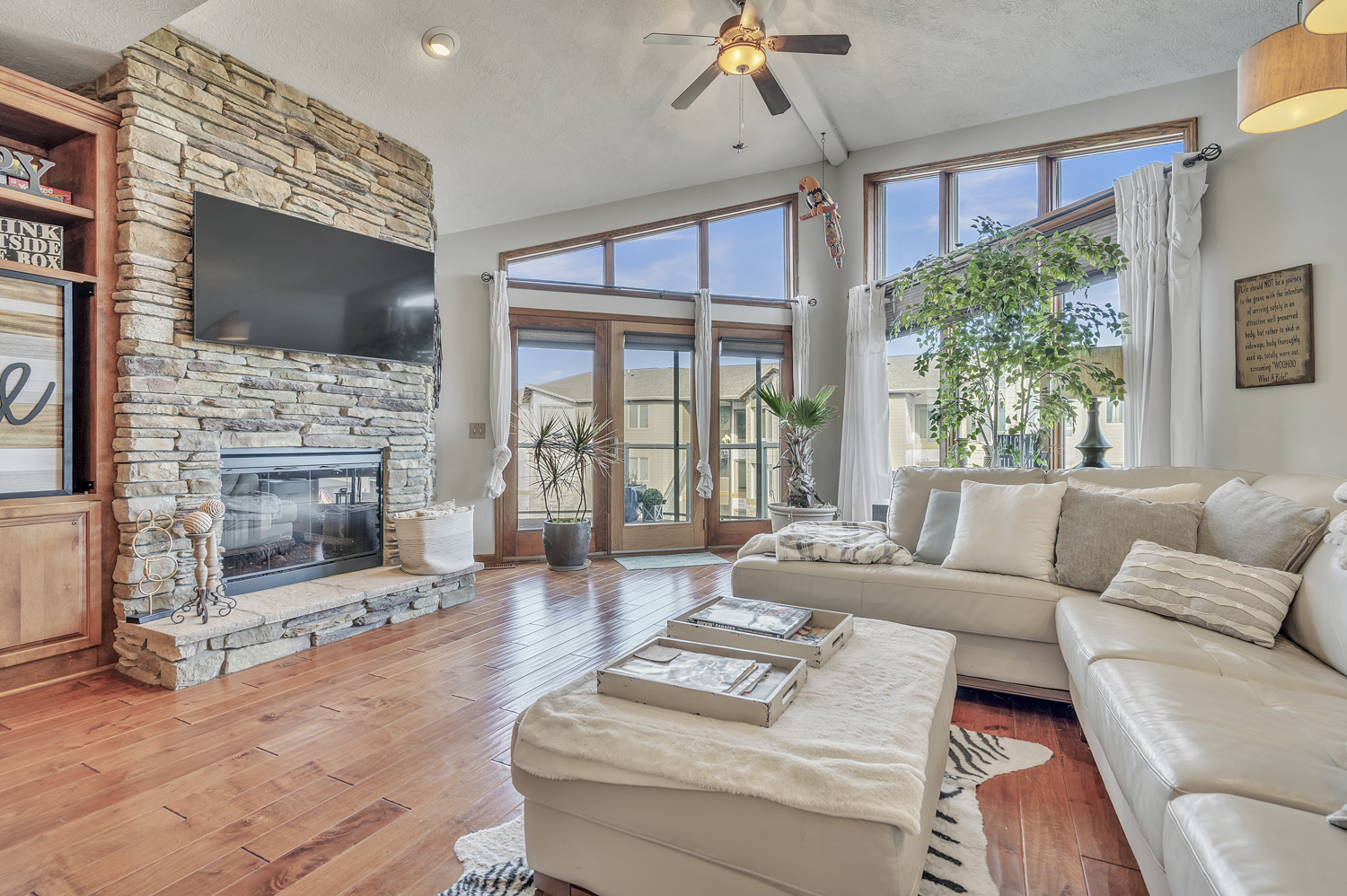 Living room with a view