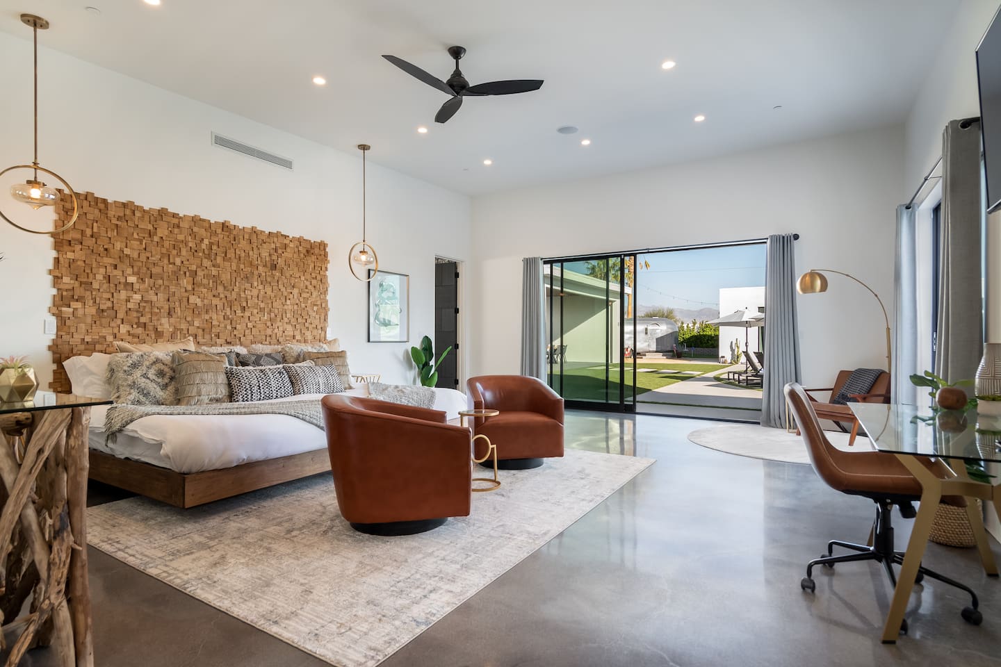 Primary Suite with oversized Alaskan King Bed (50% larger than Cali King)