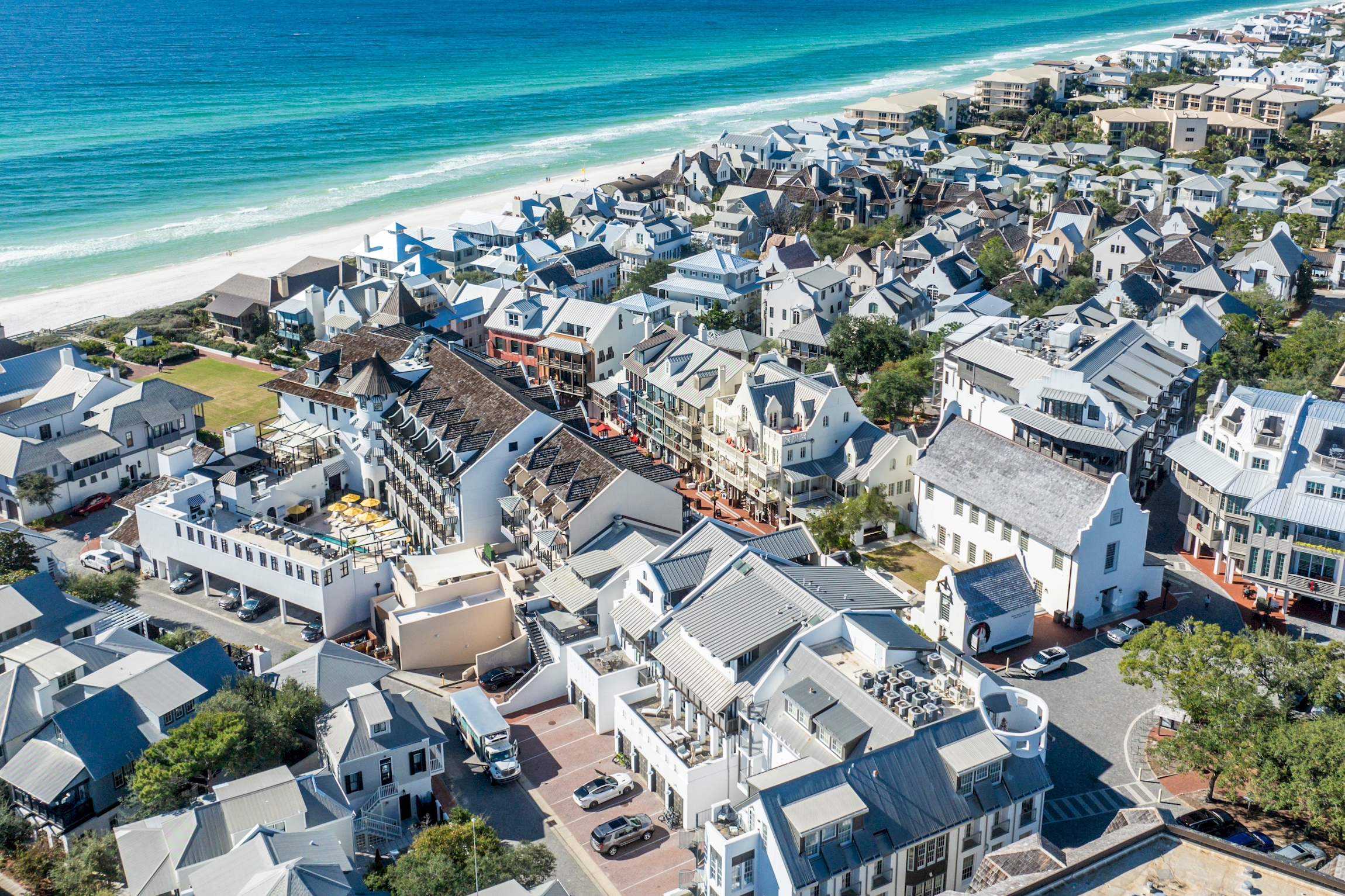 Prime location just steps to the beach, above the Sugar Shak, and next door to The Pearl hotel.