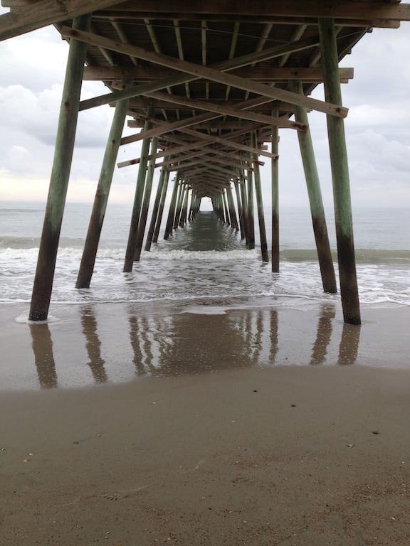 BOGUE INLET PIER-JUST A SHORT WALK FROM OUR HOME